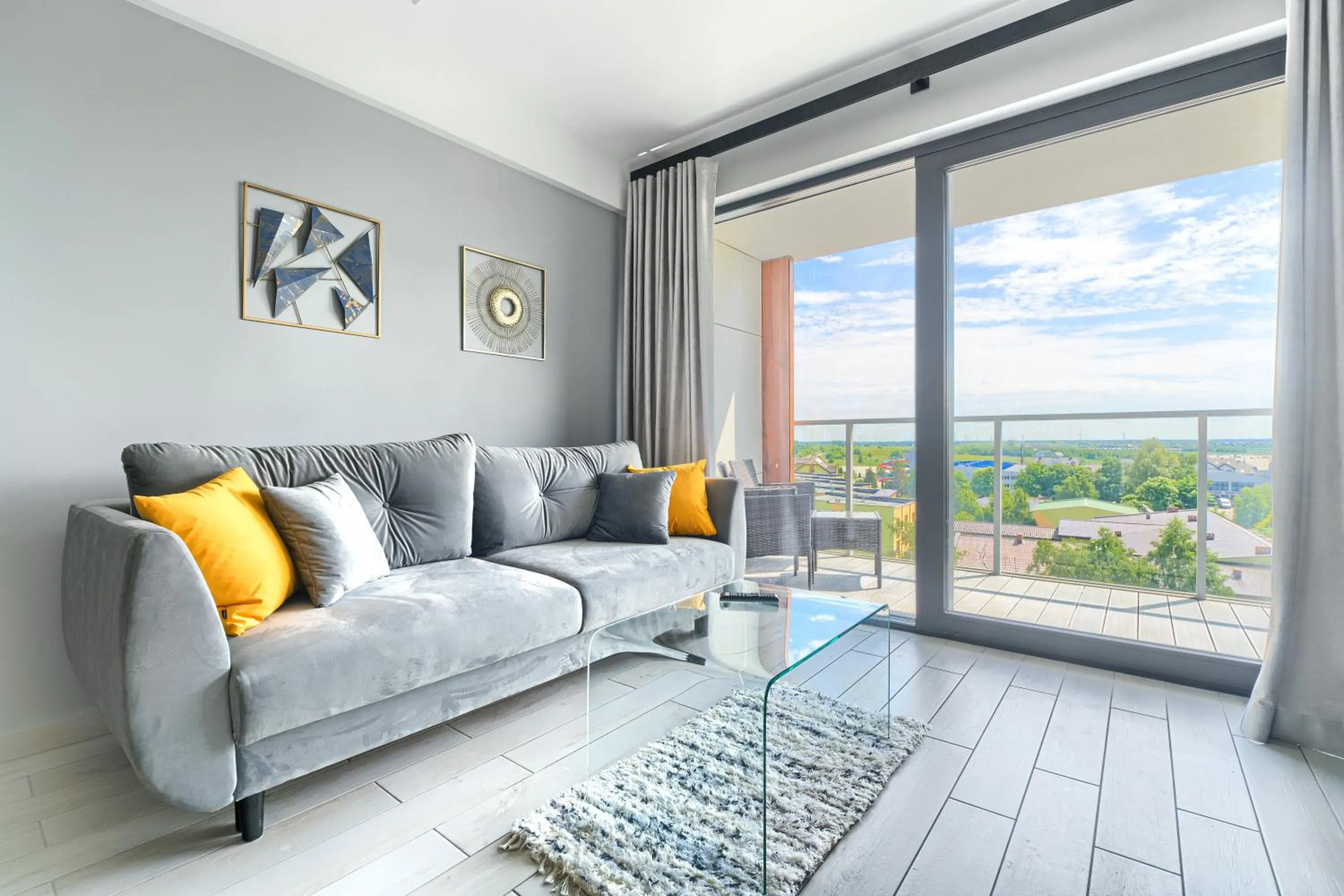 Living room in Natural Apartamenty