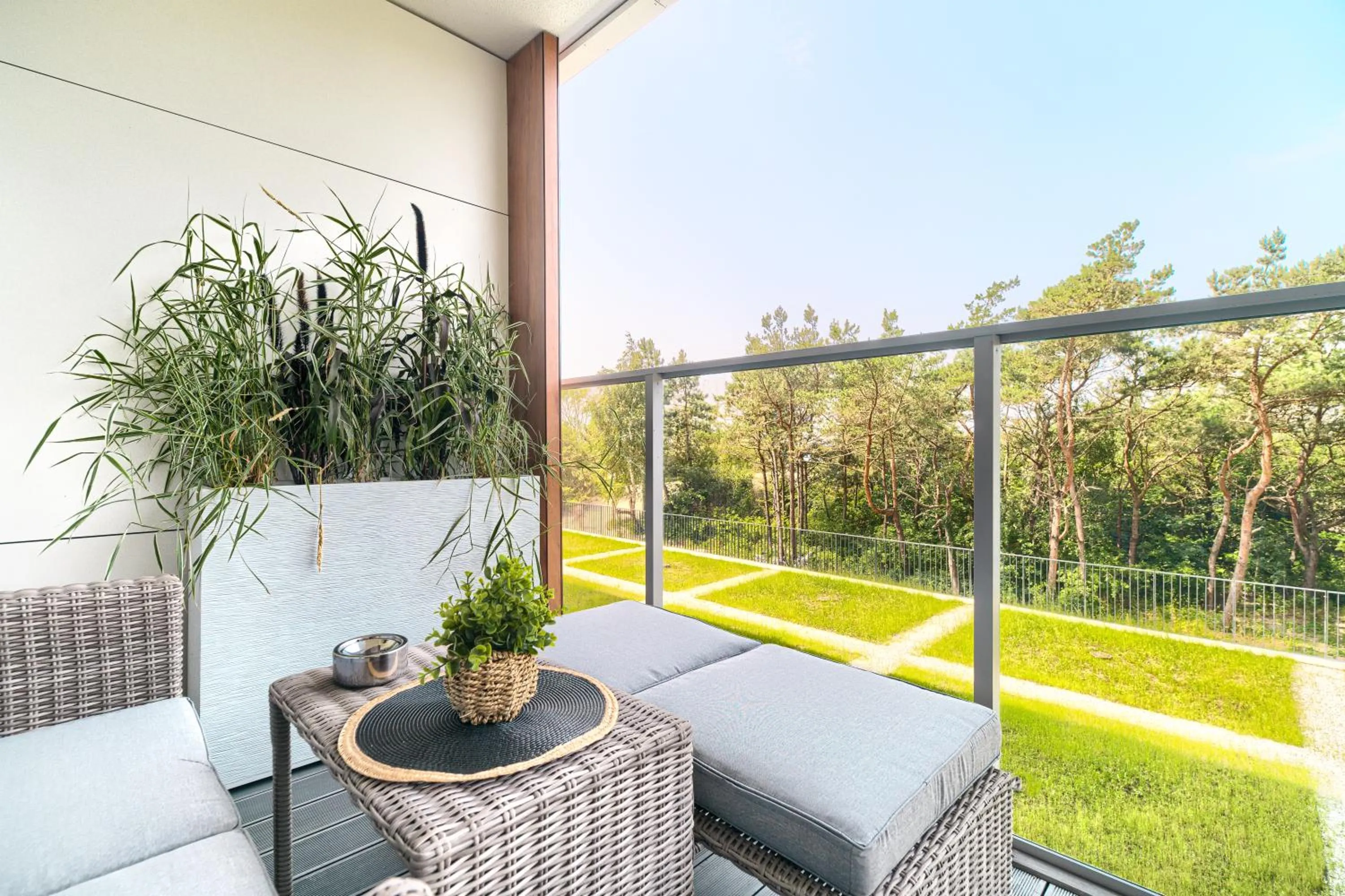 Balcony/Terrace in Natural Apartamenty