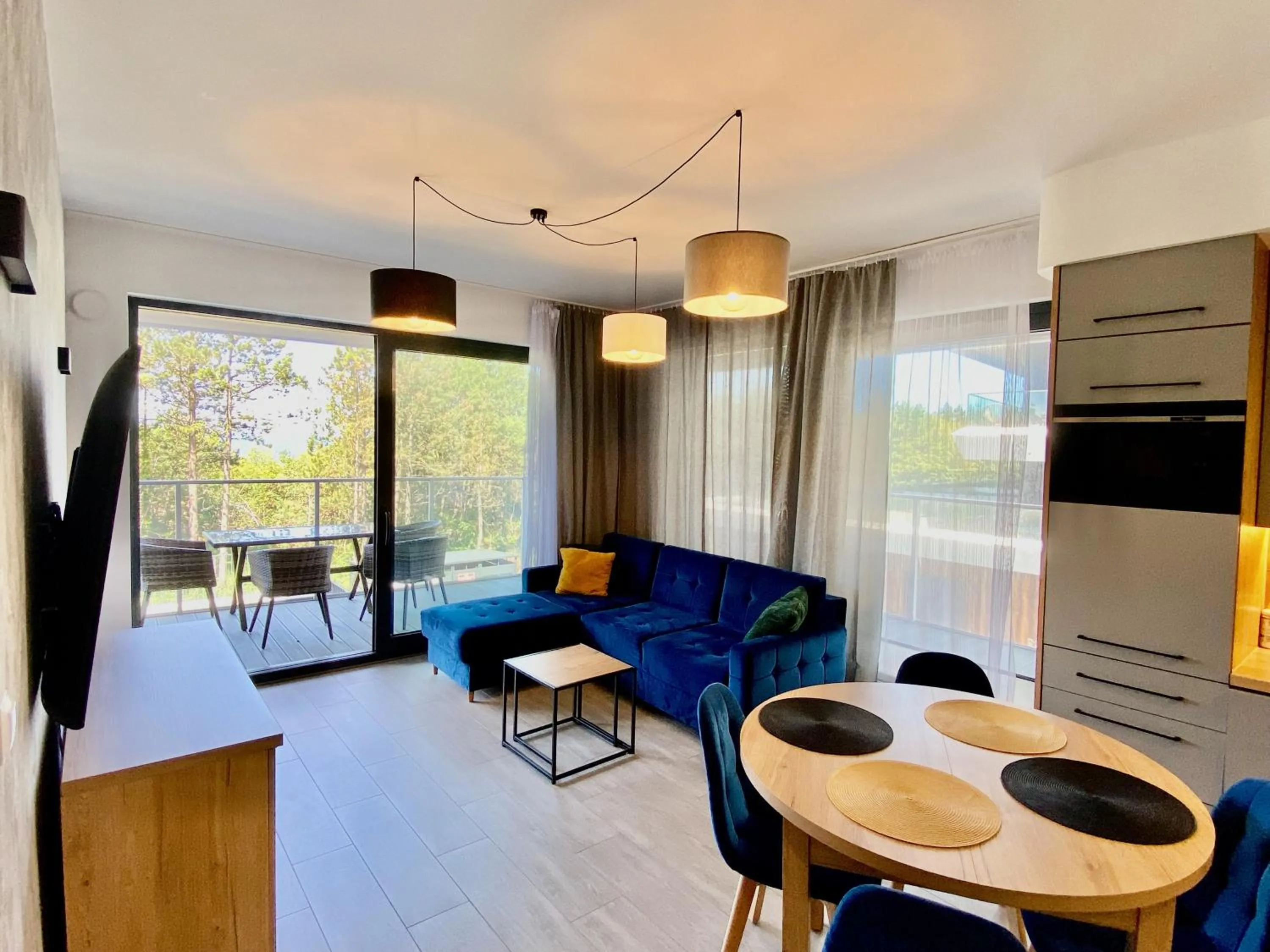 Living room in Natural Apartamenty