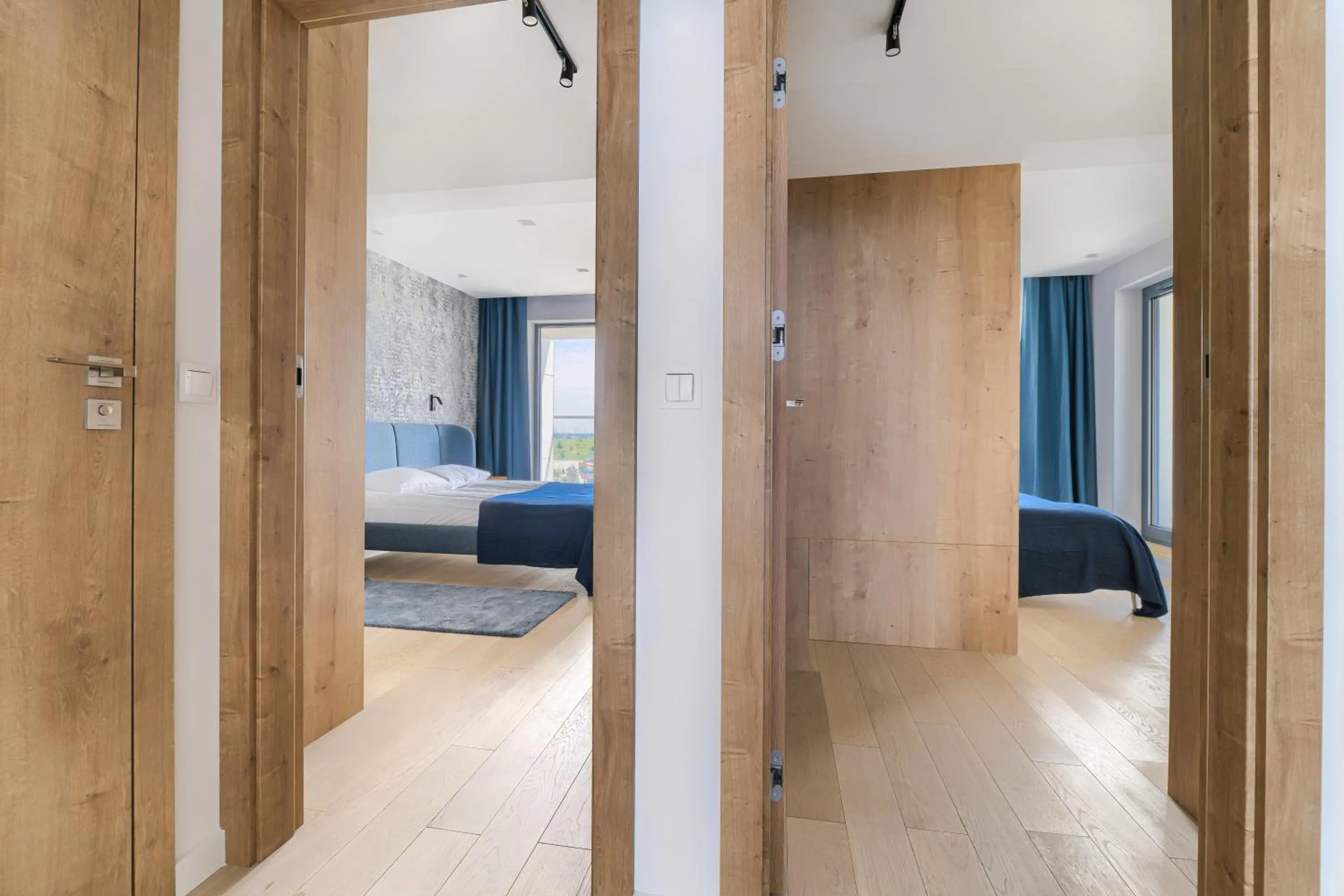 Bedroom, Bed in Natural Apartamenty