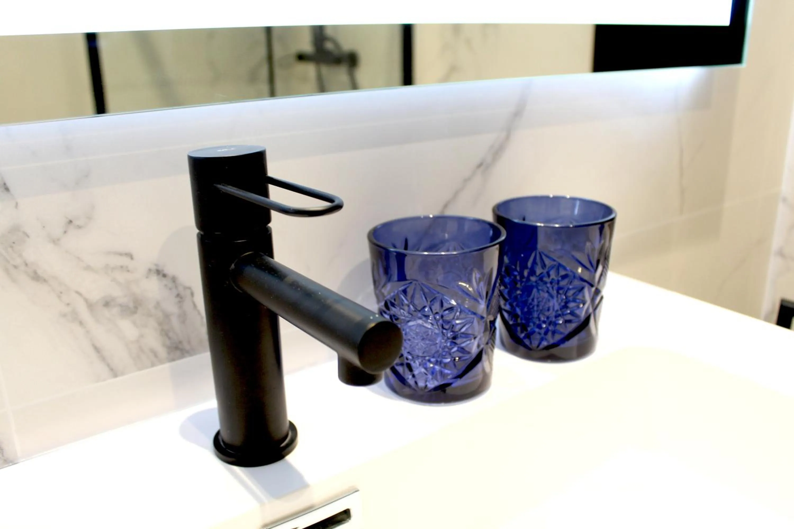 Bathroom in Pension Ama Bilbao