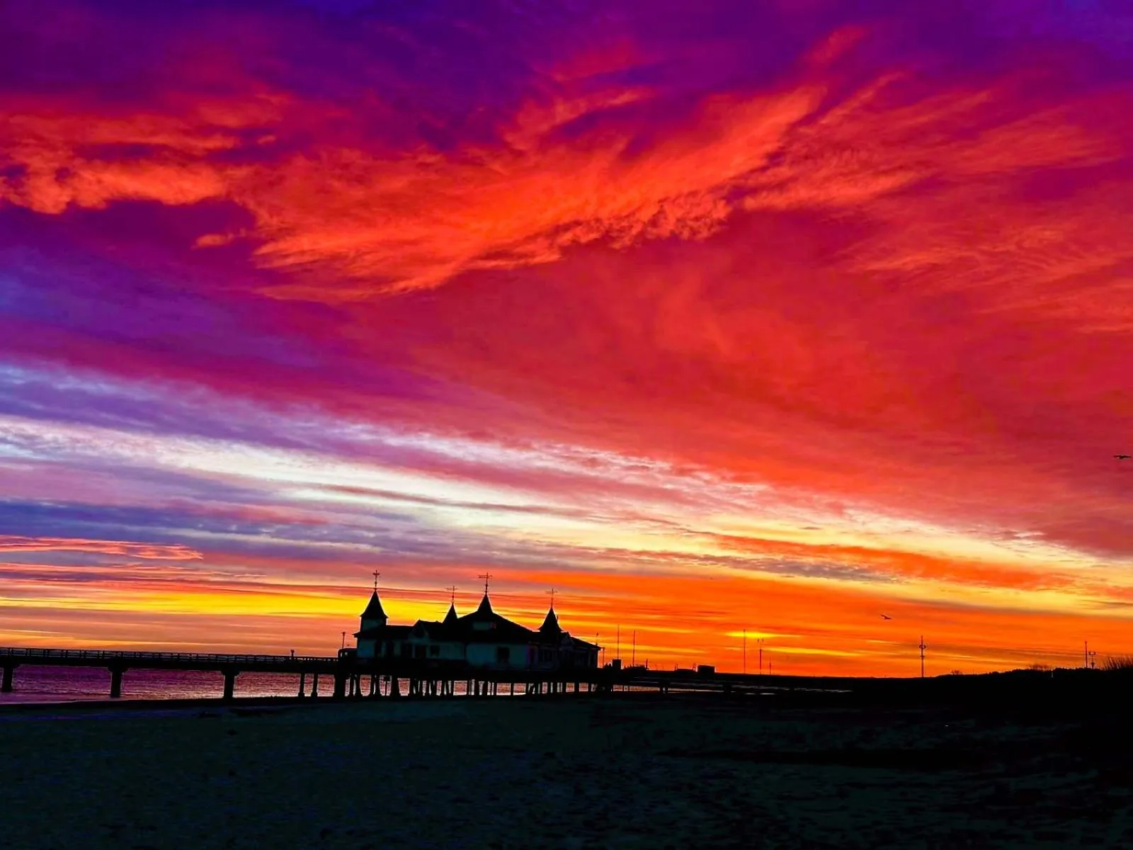 Beach in Hotel Meereswelle - Anno 1875