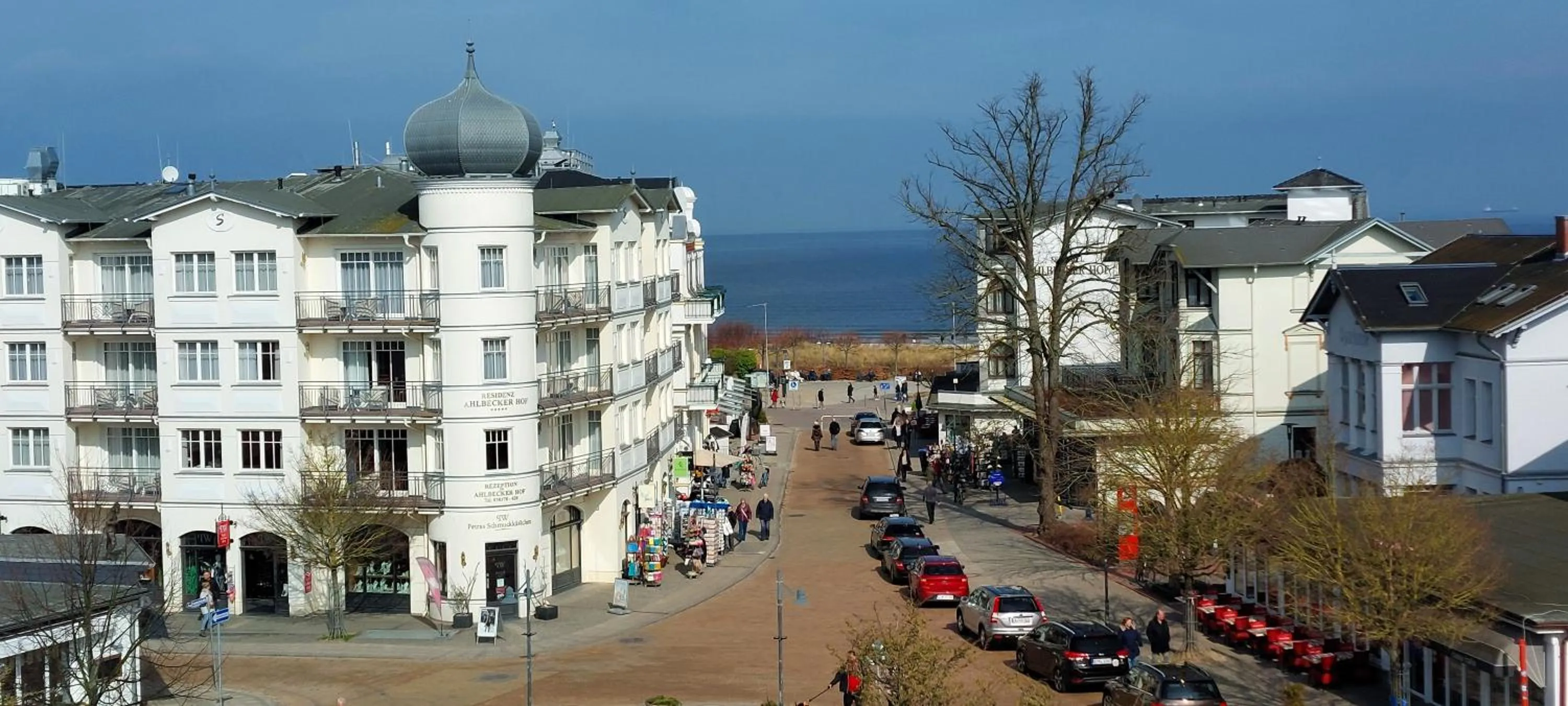 Sea view in Hotel Meereswelle - Anno 1875