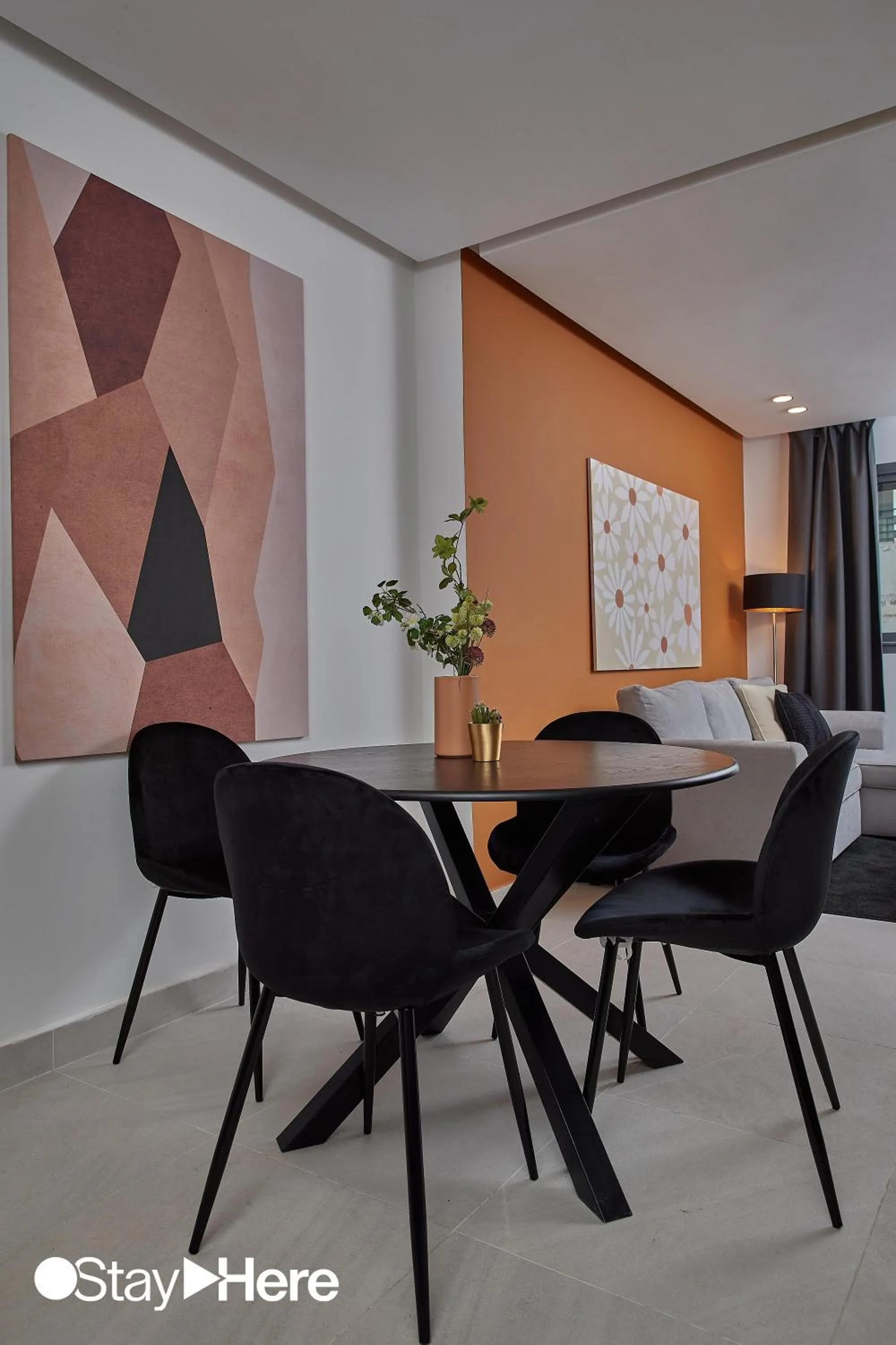 Seating area in Stayhere Rabat - Agdal 1 - Comfort Residence