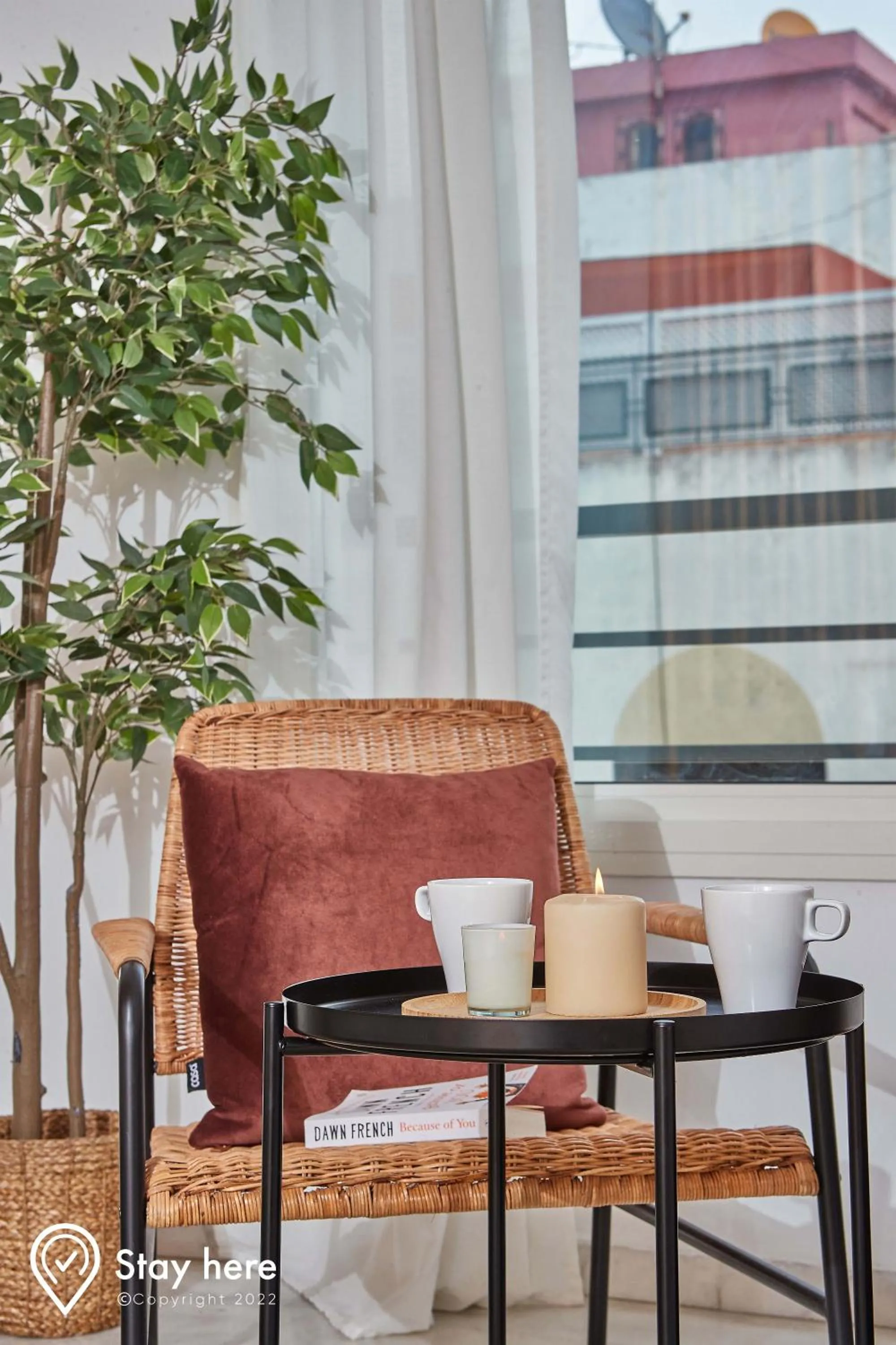 Seating area in Stayhere Rabat - Agdal 1 - Comfort Residence