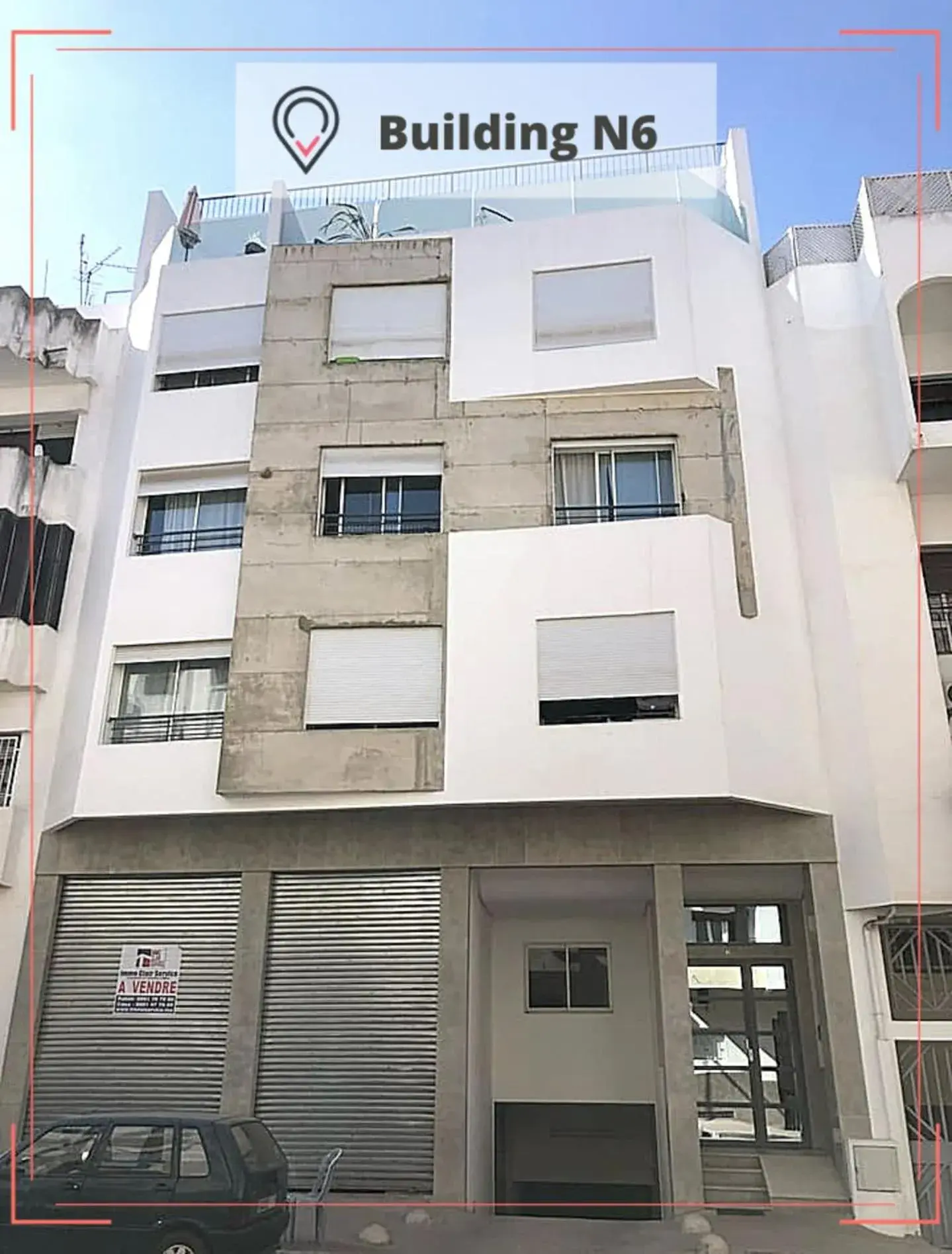 Property building in Stayhere Rabat - Agdal 1 - Comfort Residence Property building in Stayhere Rabat - Agdal 1 - Comfort Residence
