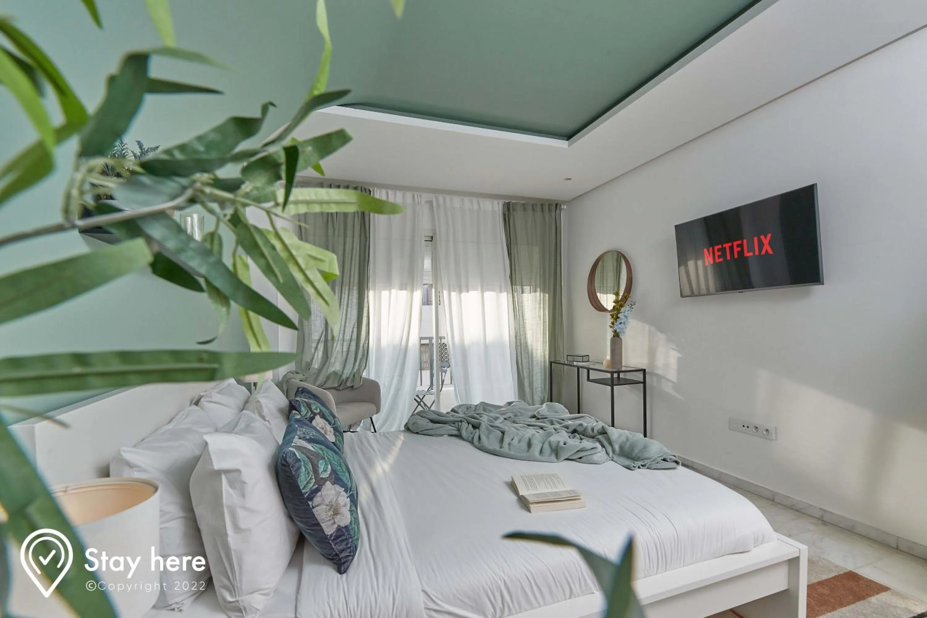 Bed in Stayhere Rabat - Agdal 1 - Comfort Residence