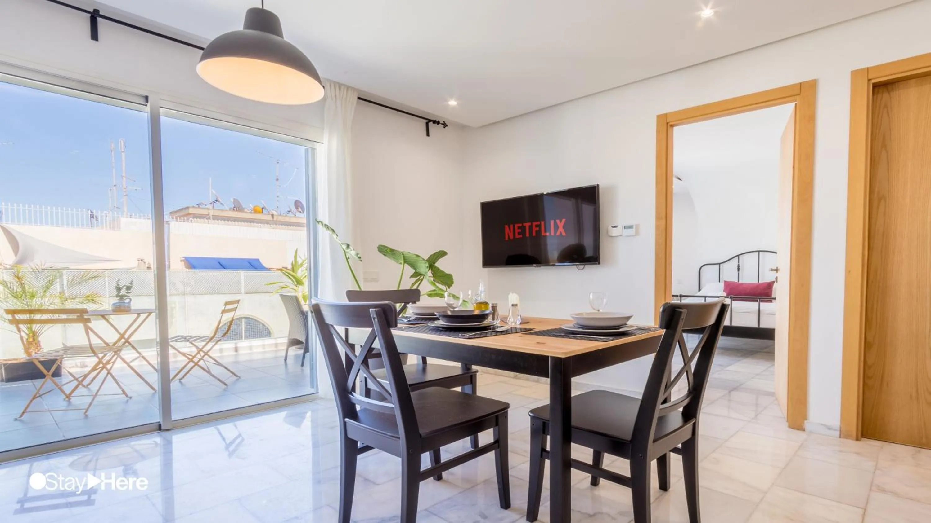 Seating area in Stayhere Rabat - Agdal 1 - Comfort Residence