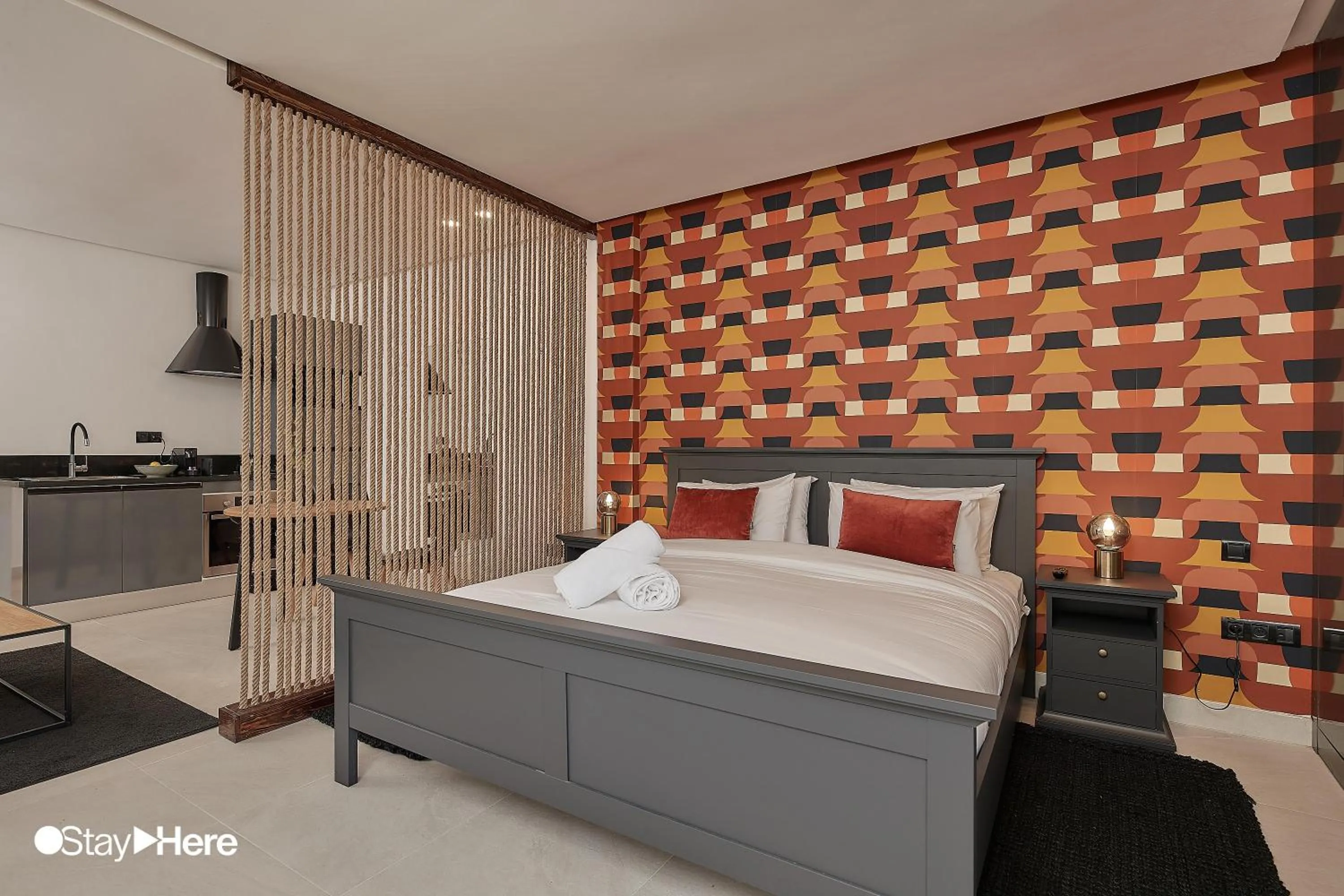 Bed in Stayhere Rabat - Agdal 1 - Comfort Residence