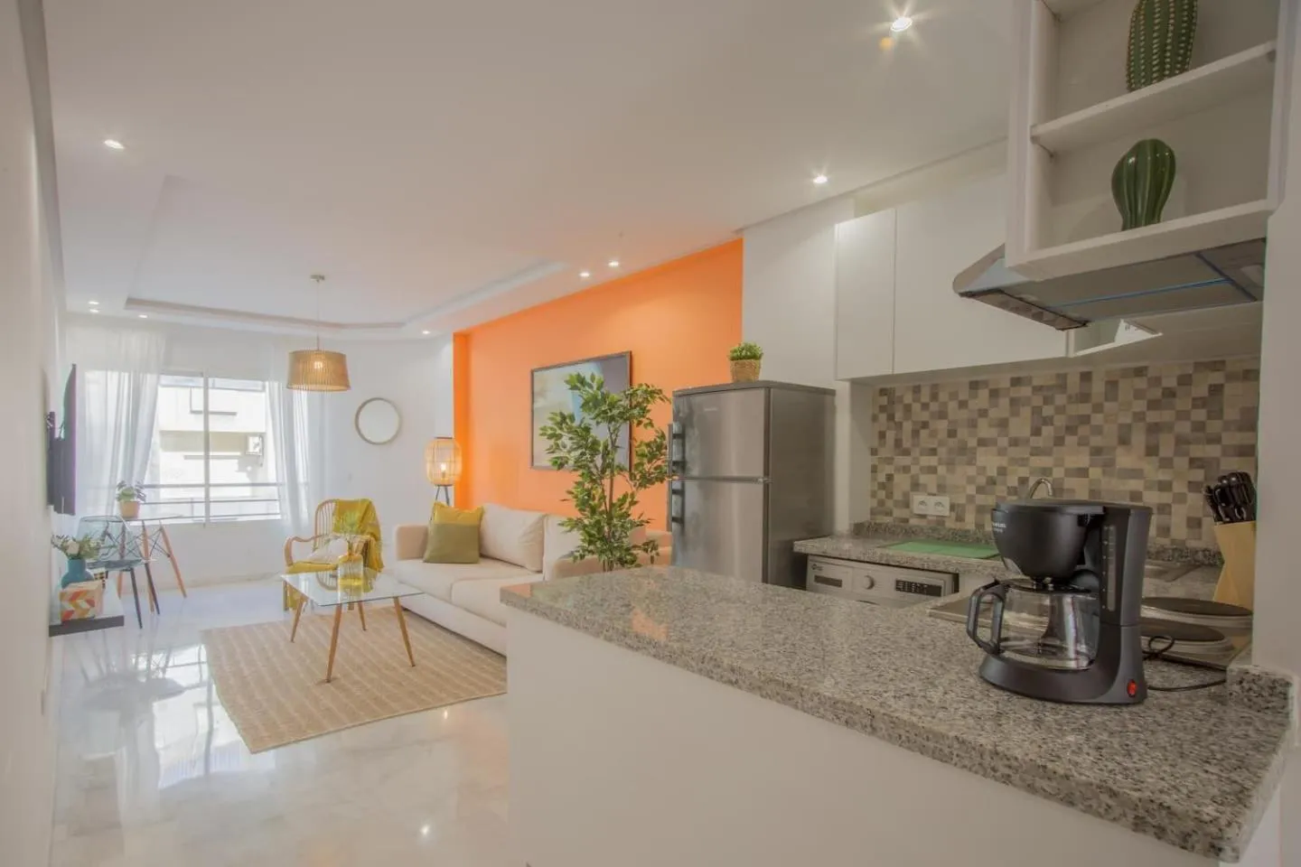 Living room in Stayhere Rabat - Agdal 1 - Comfort Residence