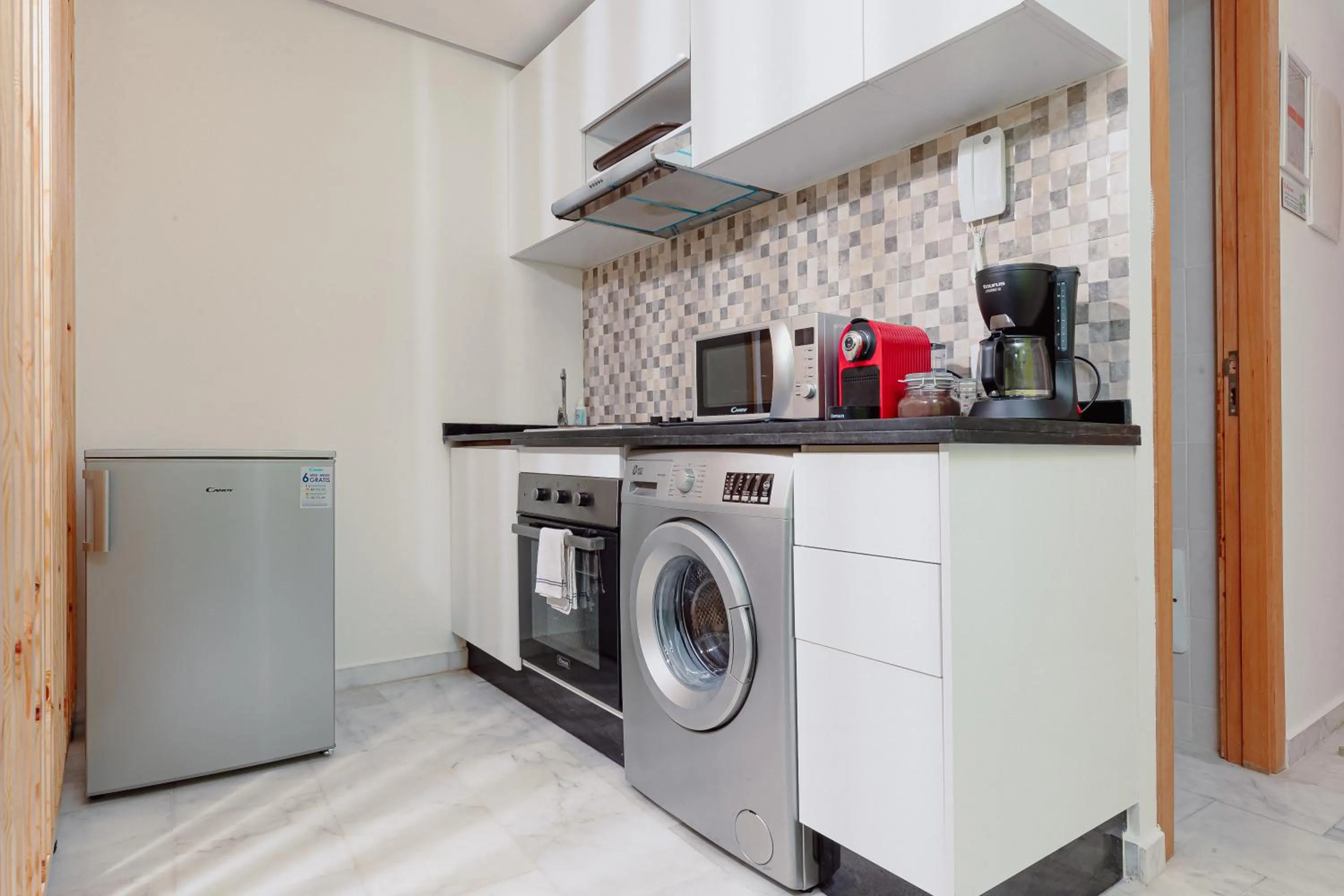 Kitchen or kitchenette in Stayhere Rabat - Agdal 1 - Comfort Residence
