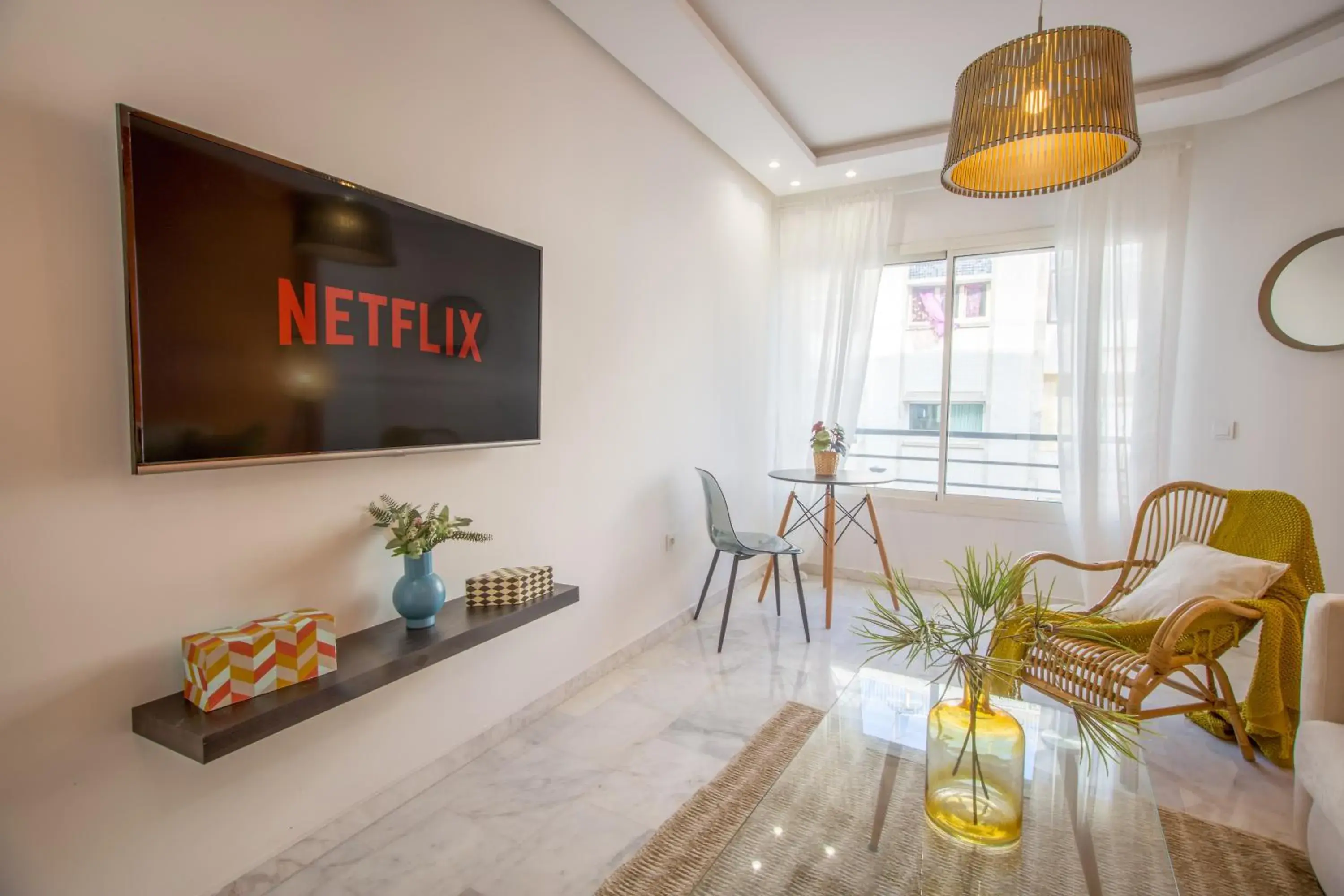 TV and multimedia in Stayhere Rabat - Agdal 1 - Comfort Residence TV and multimedia in Stayhere Rabat - Agdal 1 - Comfort Residence