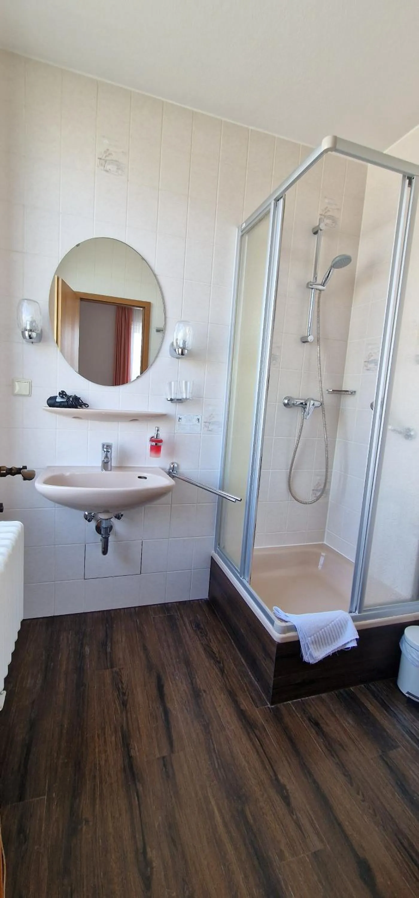 Shower in Hotel-Restaurant Wilhelmsbad