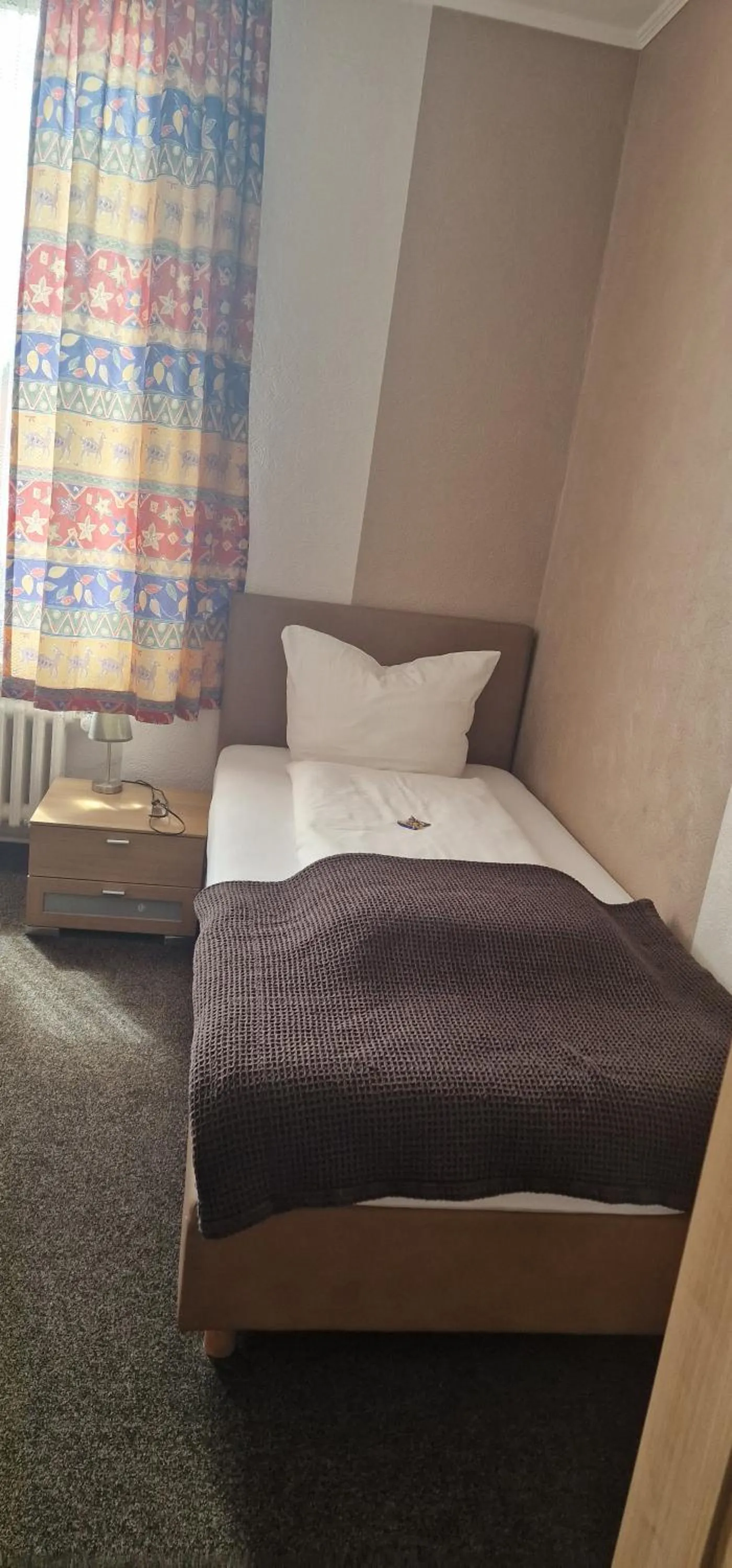 Bed in Hotel-Restaurant Wilhelmsbad