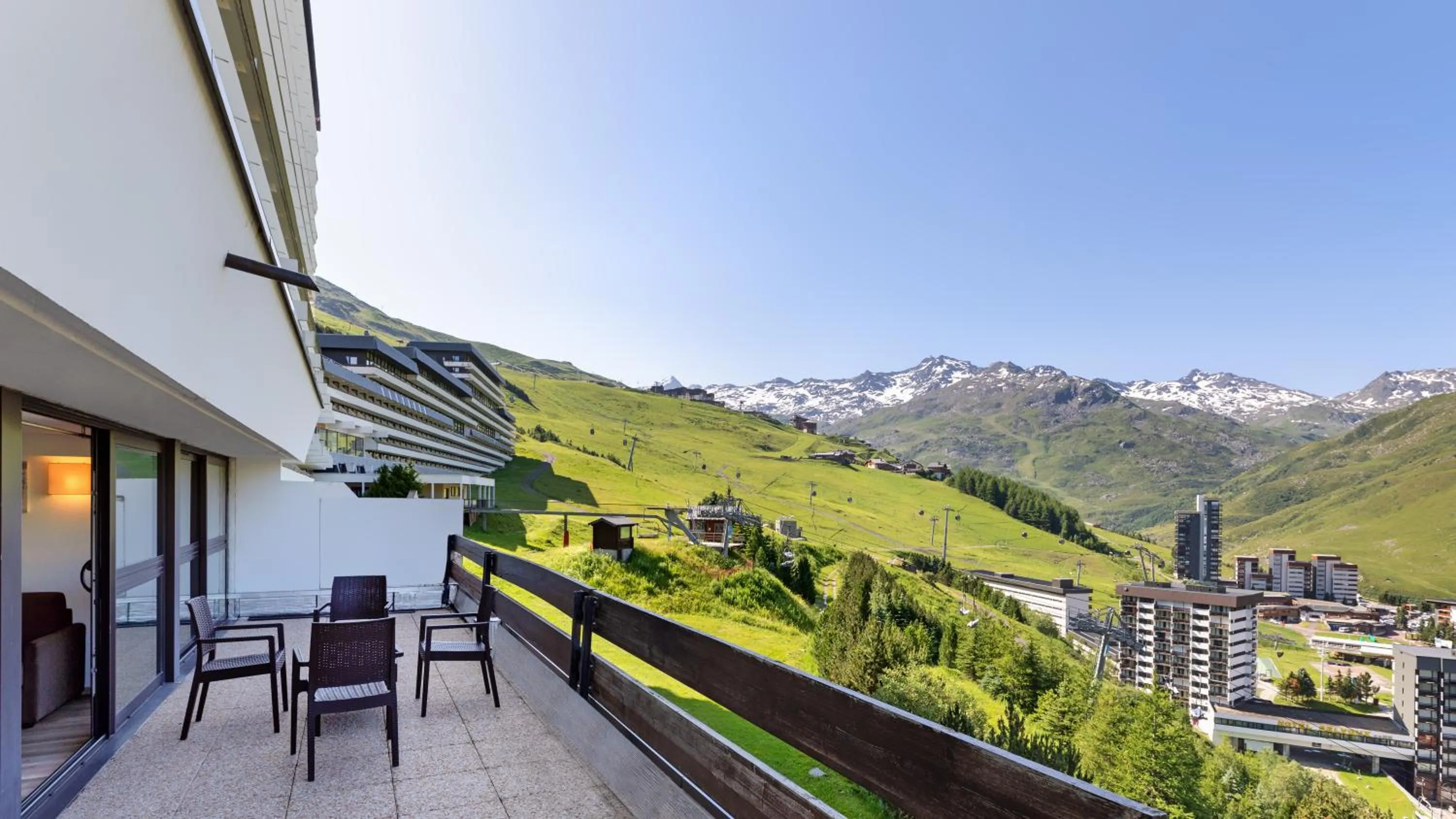 Balcony/Terrace in SOWELL RESIDENCES Crêt Voland