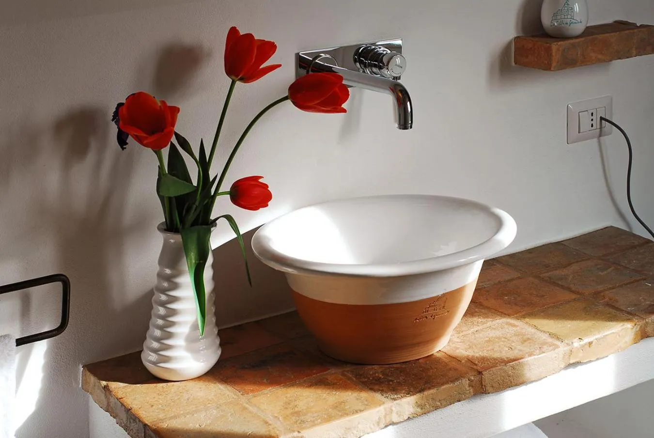 Bathroom in Castello di Granarola Relais - Adults Friendly -