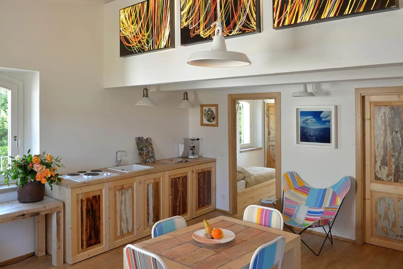 Kitchen or kitchenette in Castello di Granarola Relais - Adults Friendly -