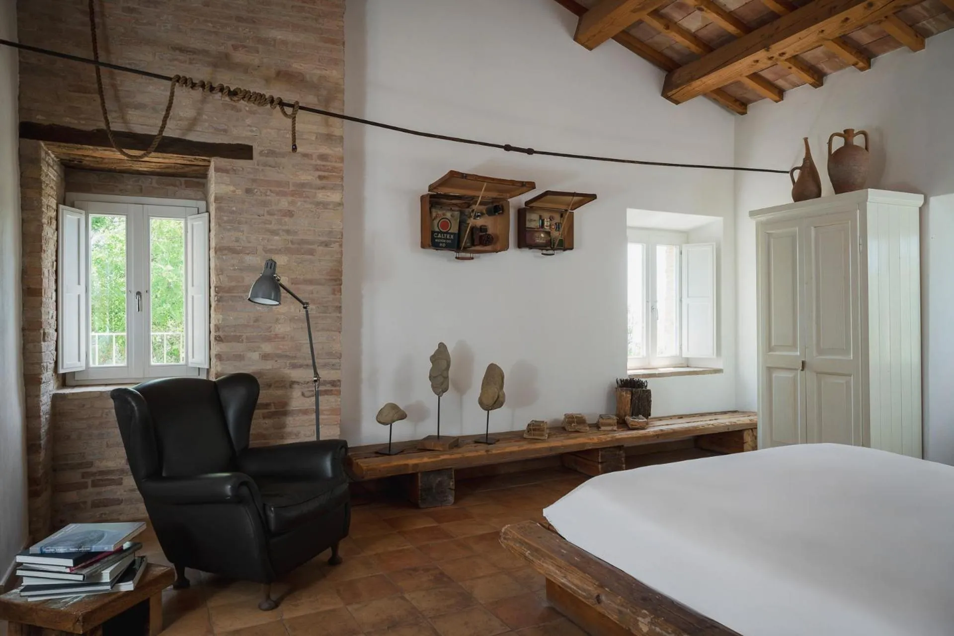 Bedroom, Bed in Castello di Granarola Relais - Adults Friendly -