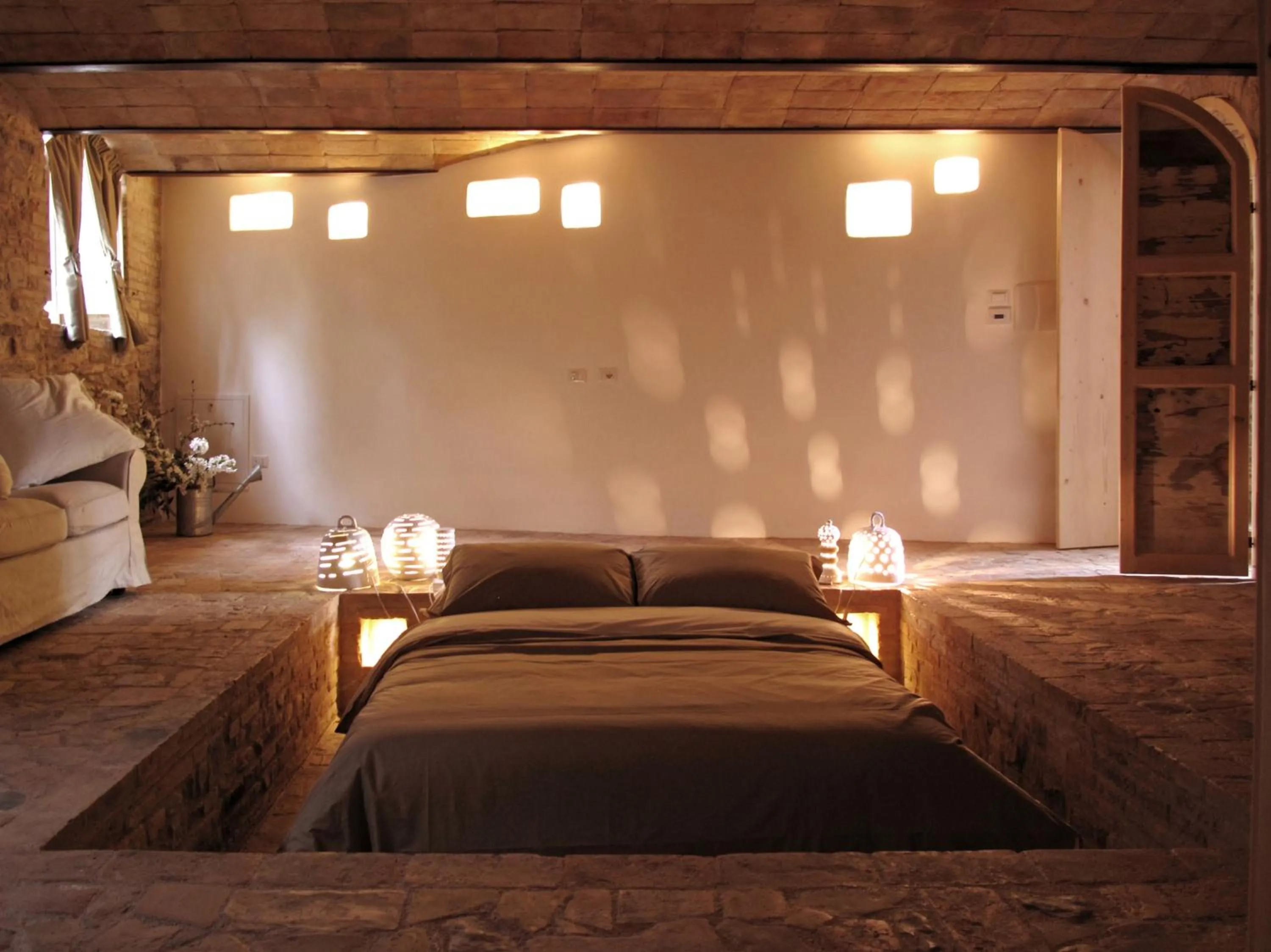 Bedroom, Bed in Castello di Granarola Relais - Adults Friendly -