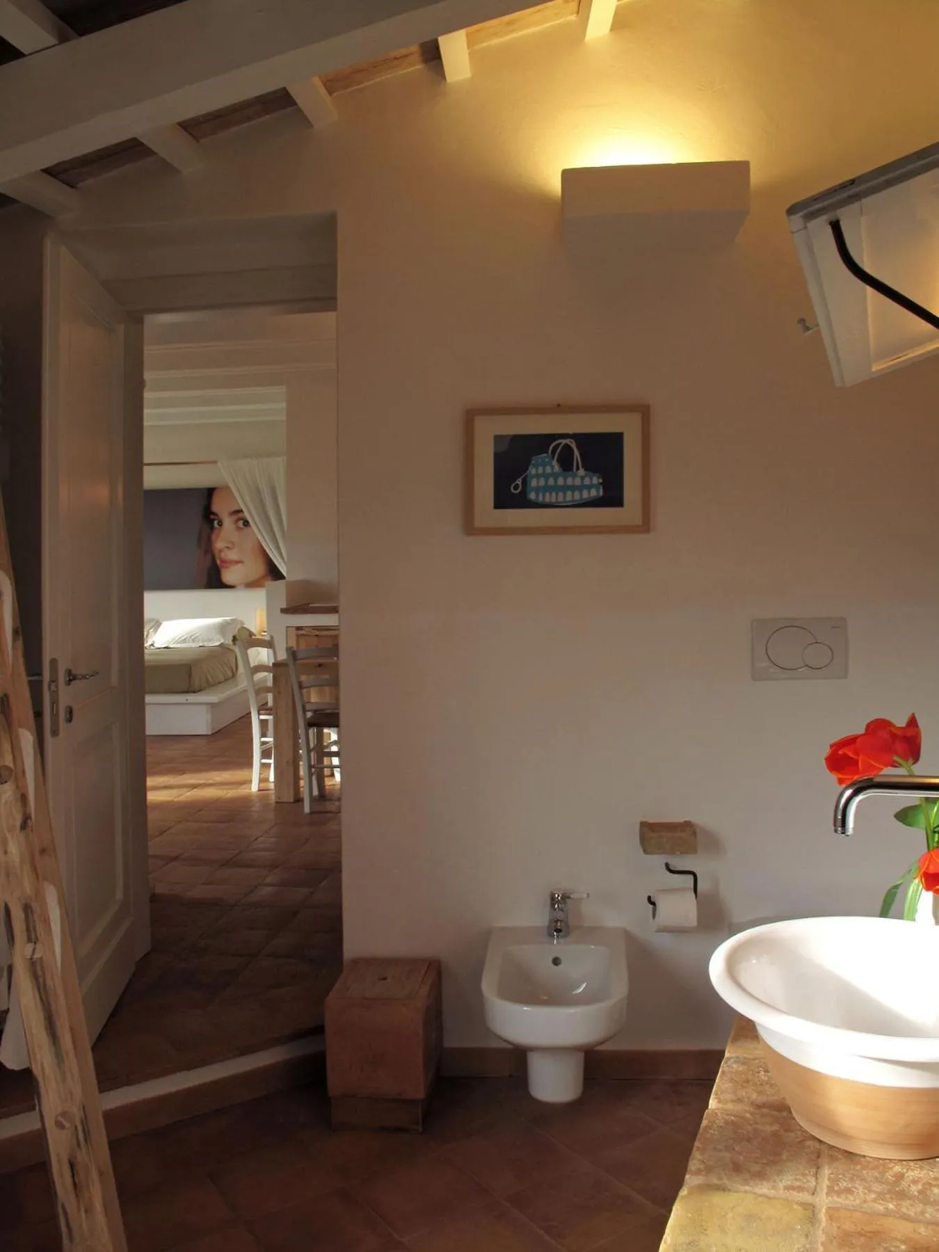 Bathroom, Bed in Castello di Granarola Relais - Adults Friendly -