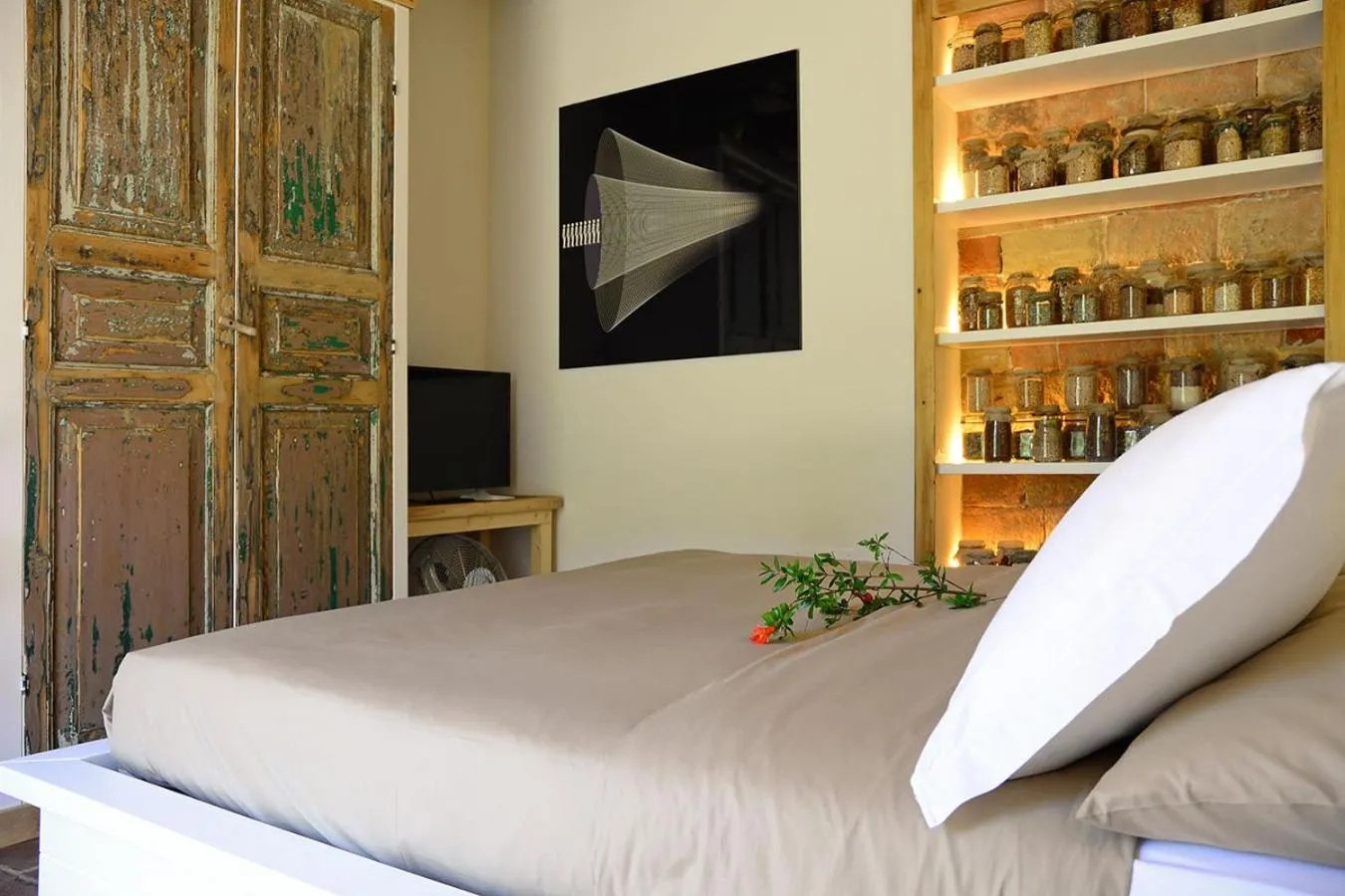 Bedroom, Bed in Castello di Granarola Relais - Adults Friendly -