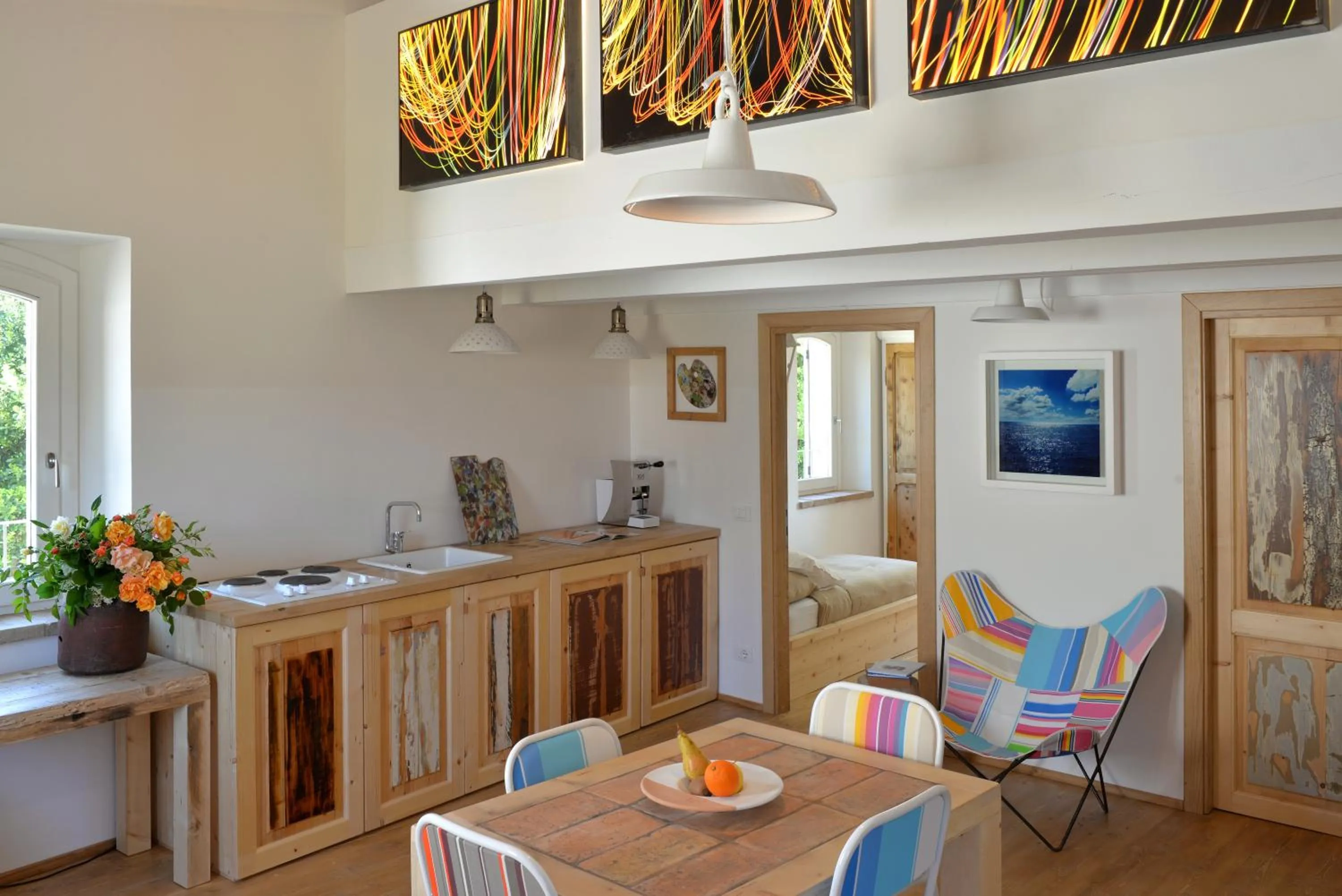 Kitchen or kitchenette in Castello di Granarola Relais - Adults Friendly -