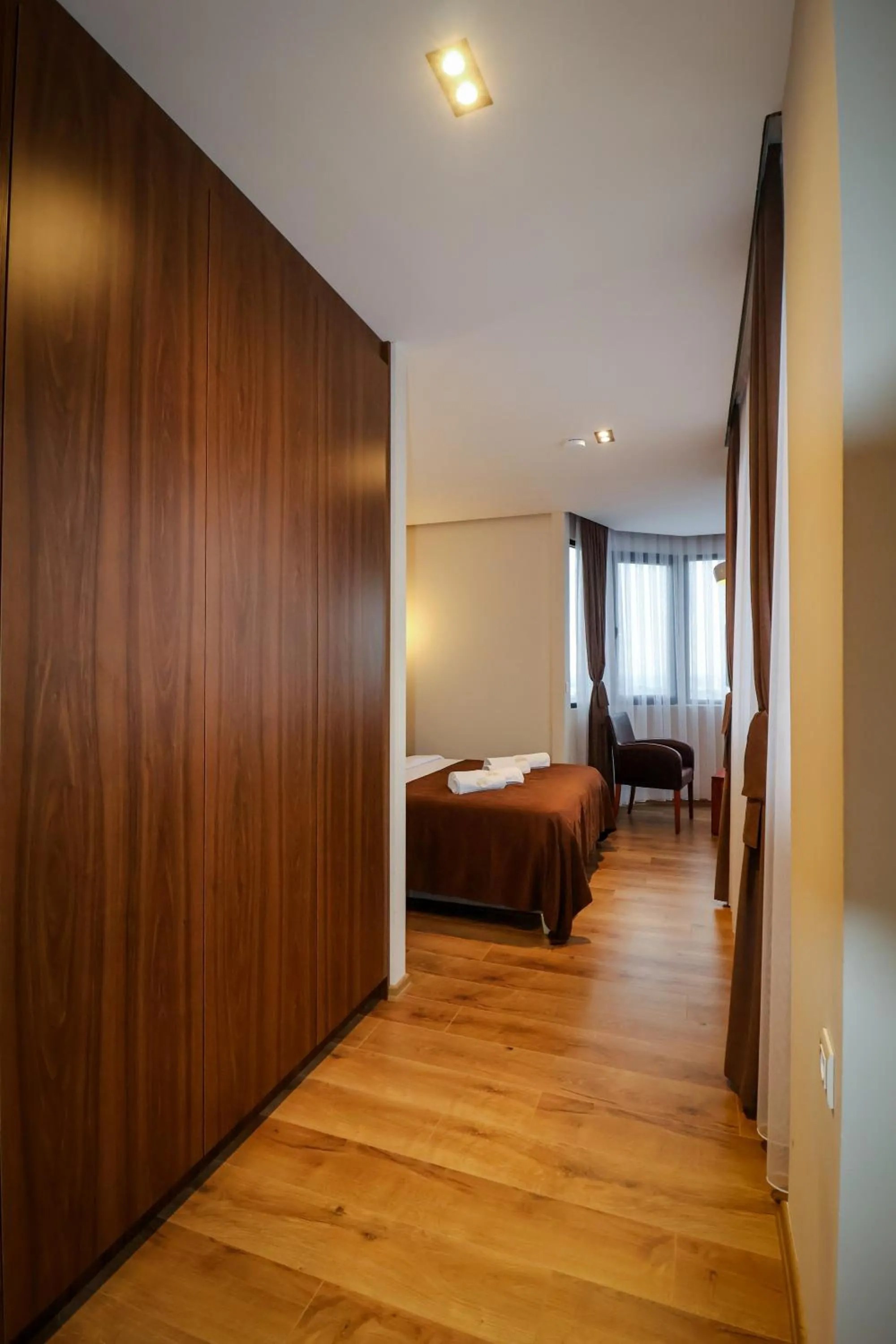 Bed in Hotel Semitronix