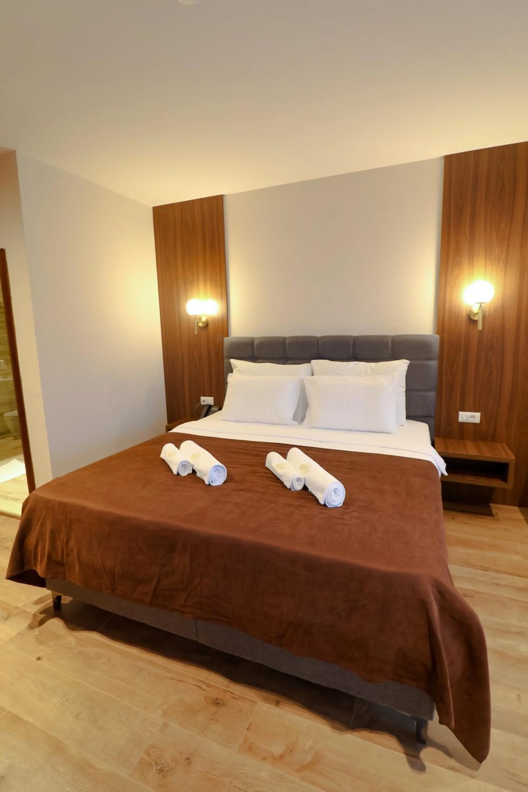 Bed in Hotel Semitronix