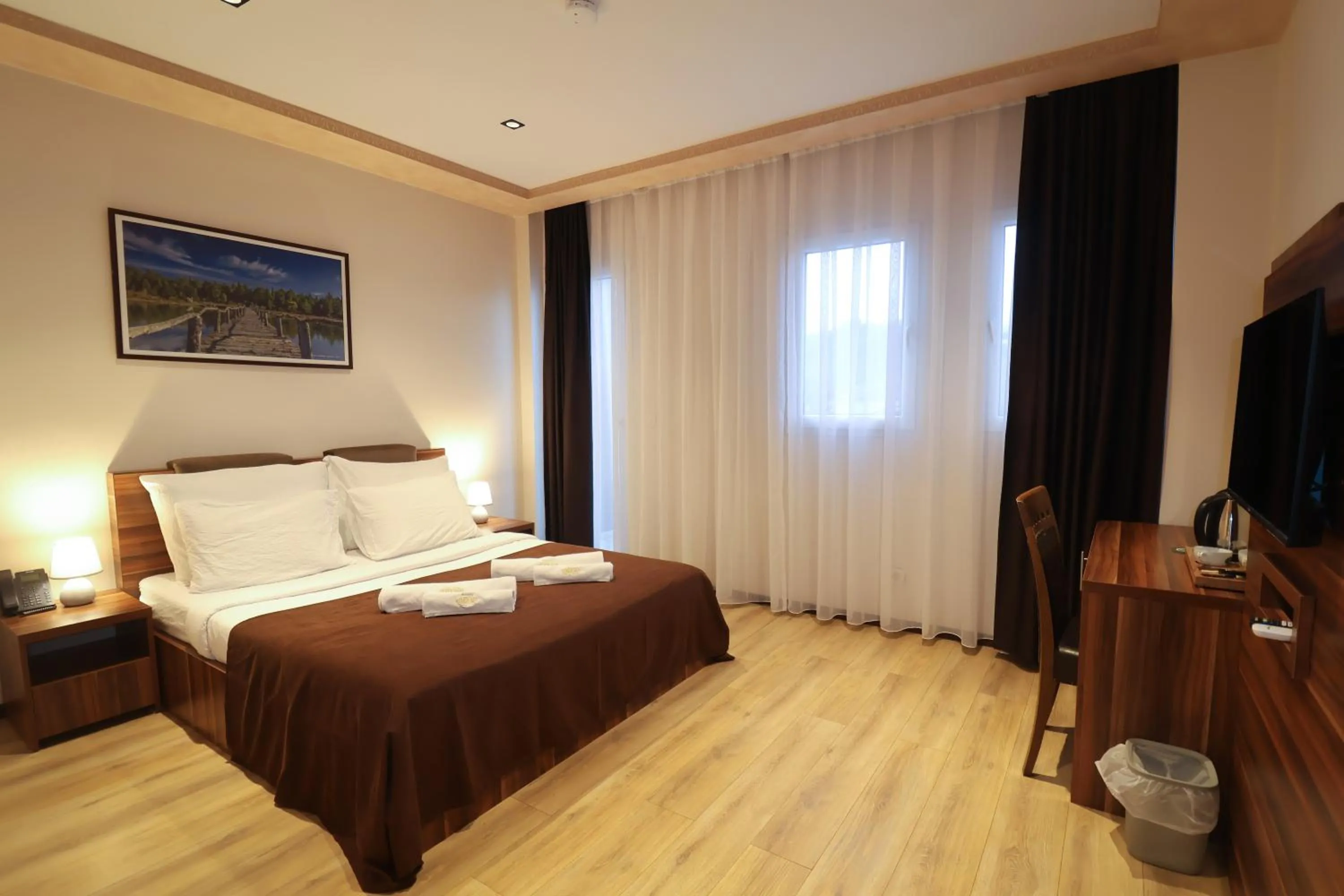 Bed in Hotel Semitronix