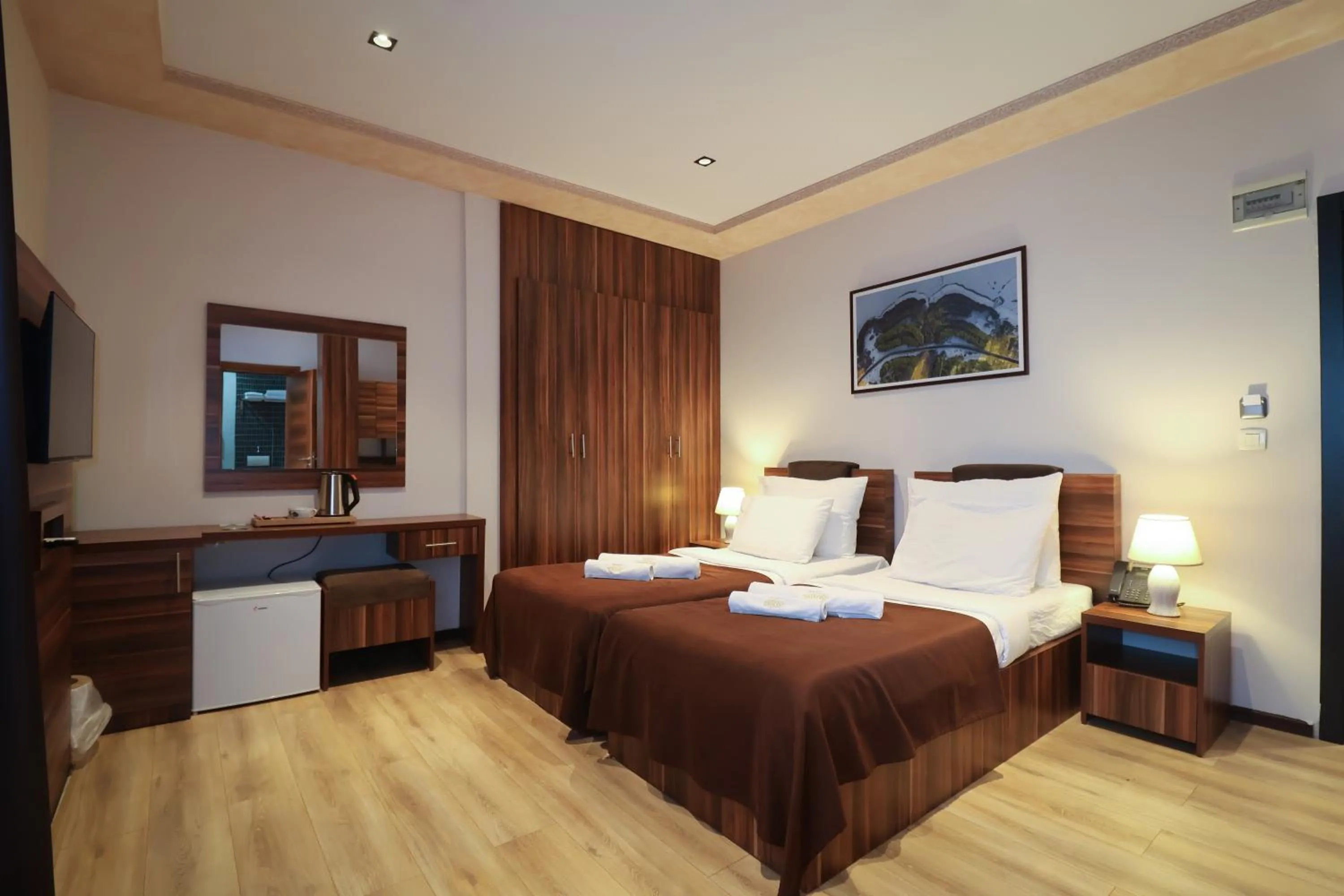 Bed in Hotel Semitronix