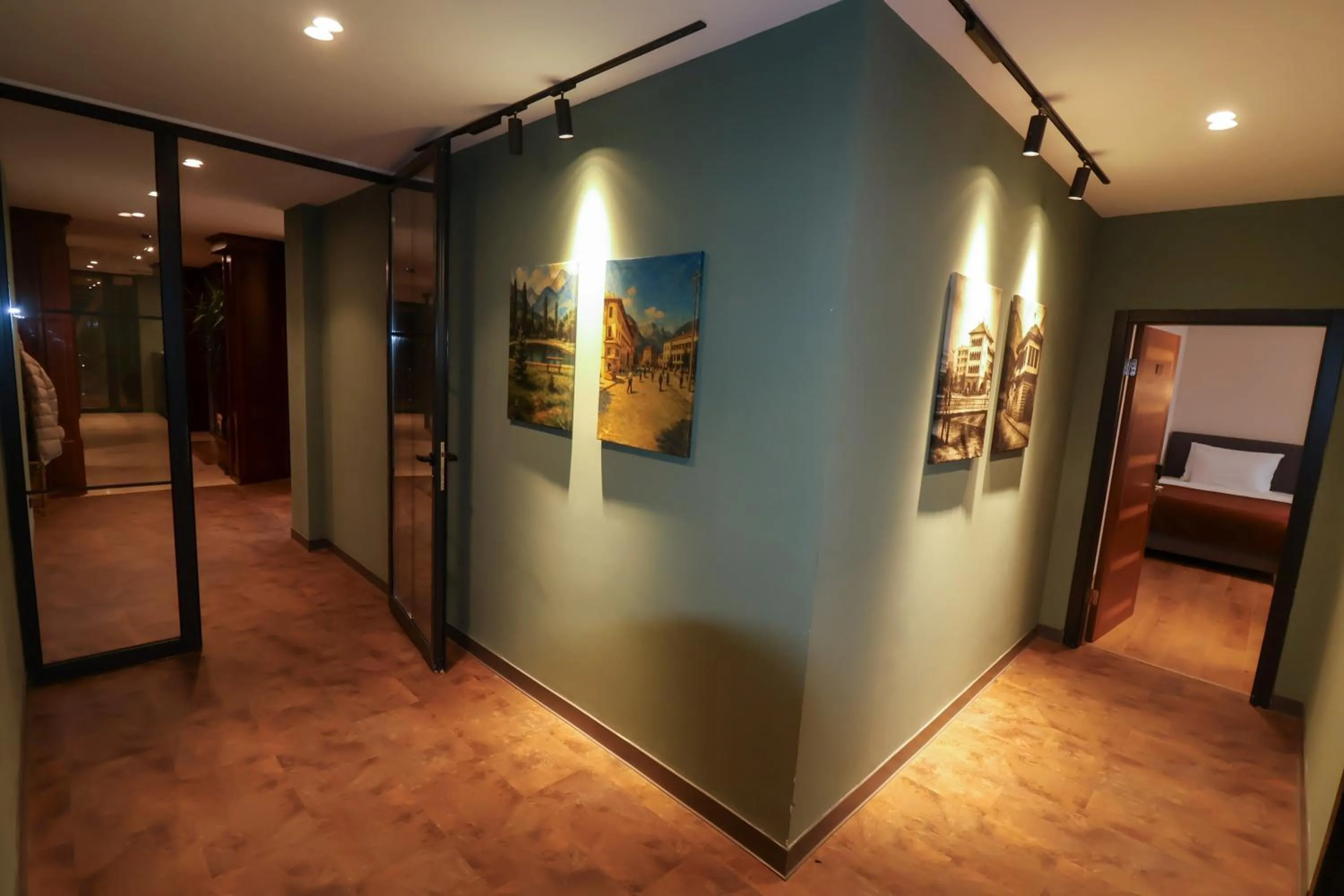 Decorative detail in Hotel Semitronix