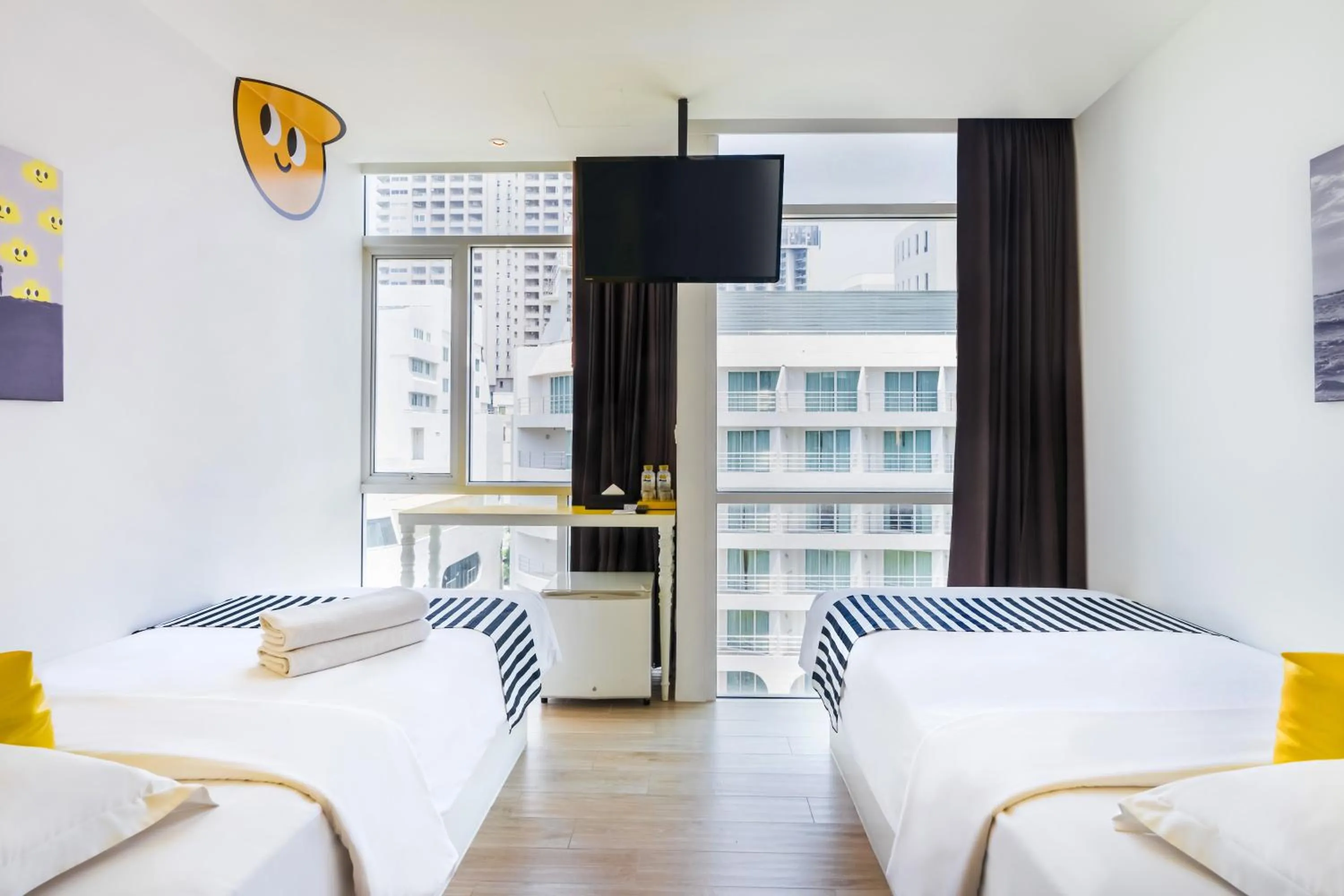 City view in Mood Hotel Pattaya