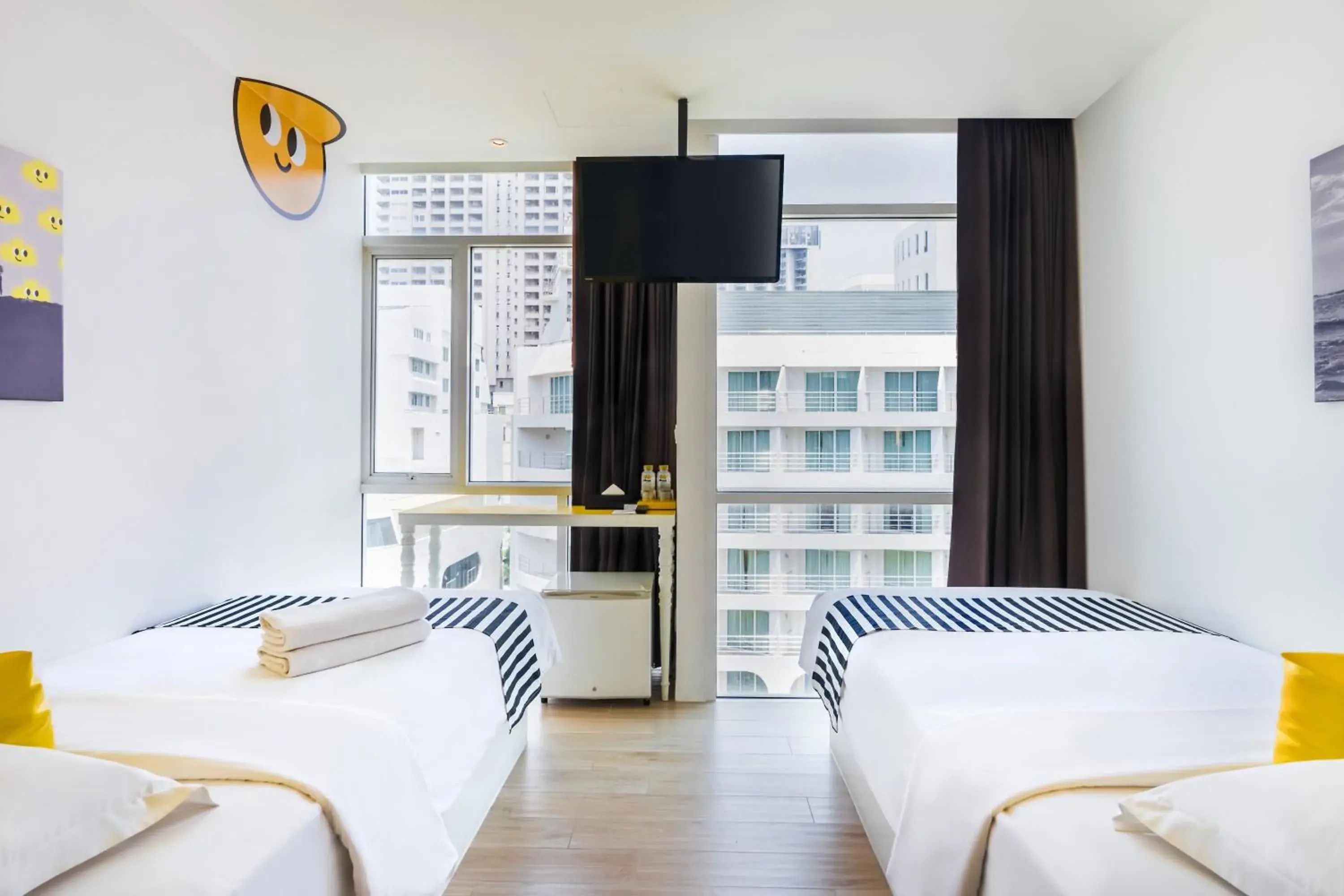 City view in Mood Hotel Pattaya City view in Mood Hotel Pattaya