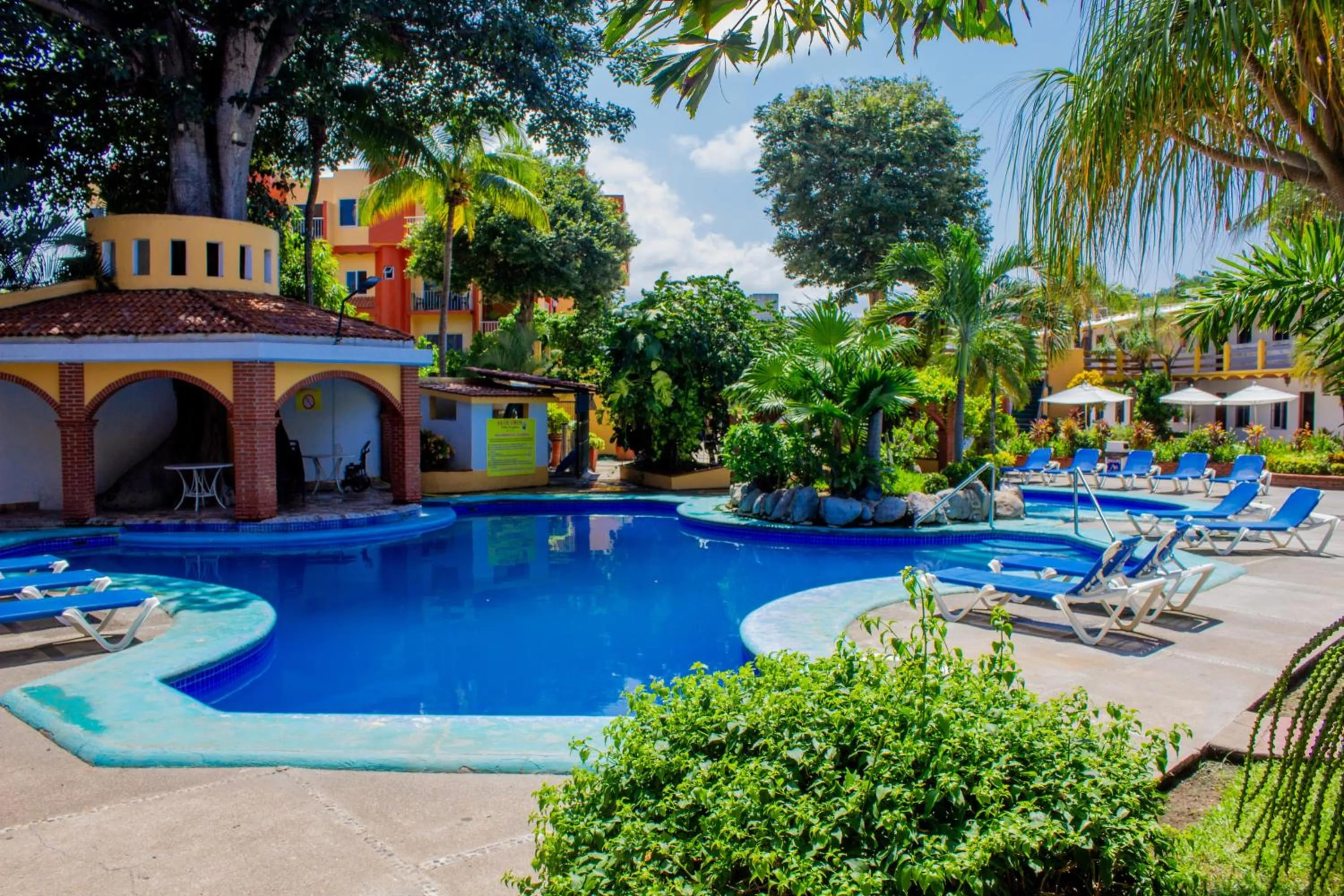 Swimming pool in Bungalows As D' Oros Deluxe