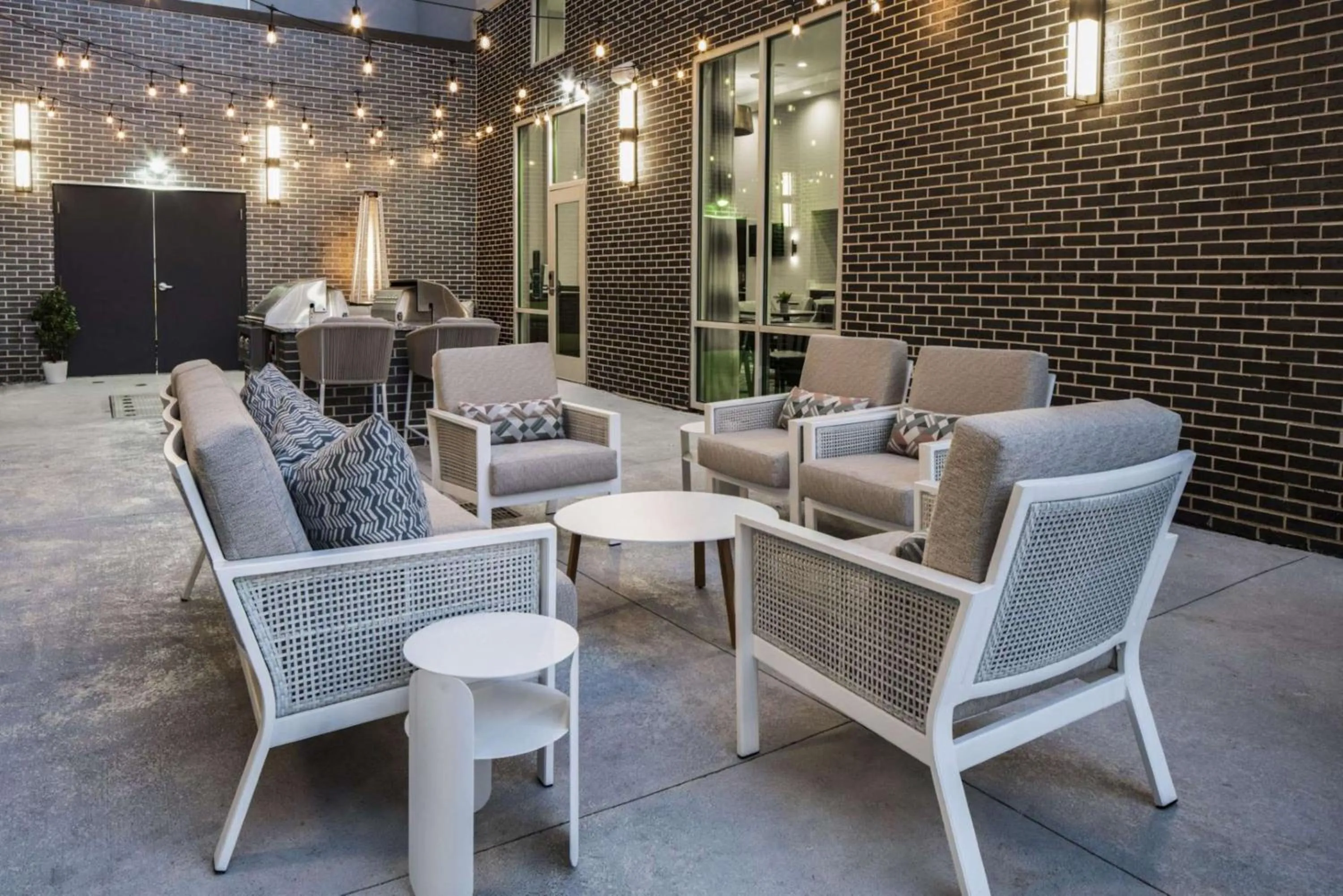 Patio in Homewood Suites by Hilton DFW Airport South, TX