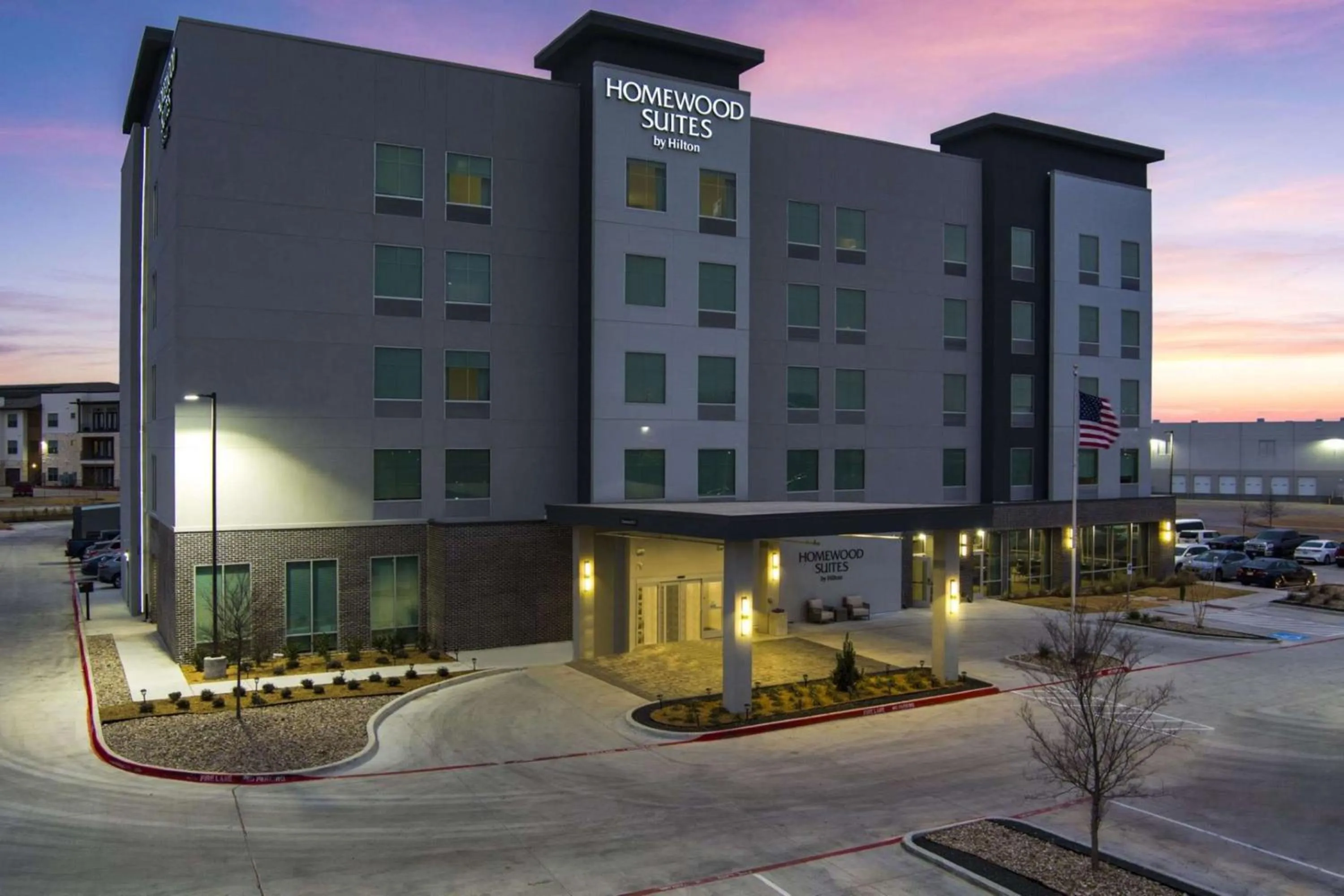 Property building in Homewood Suites by Hilton DFW Airport South, TX