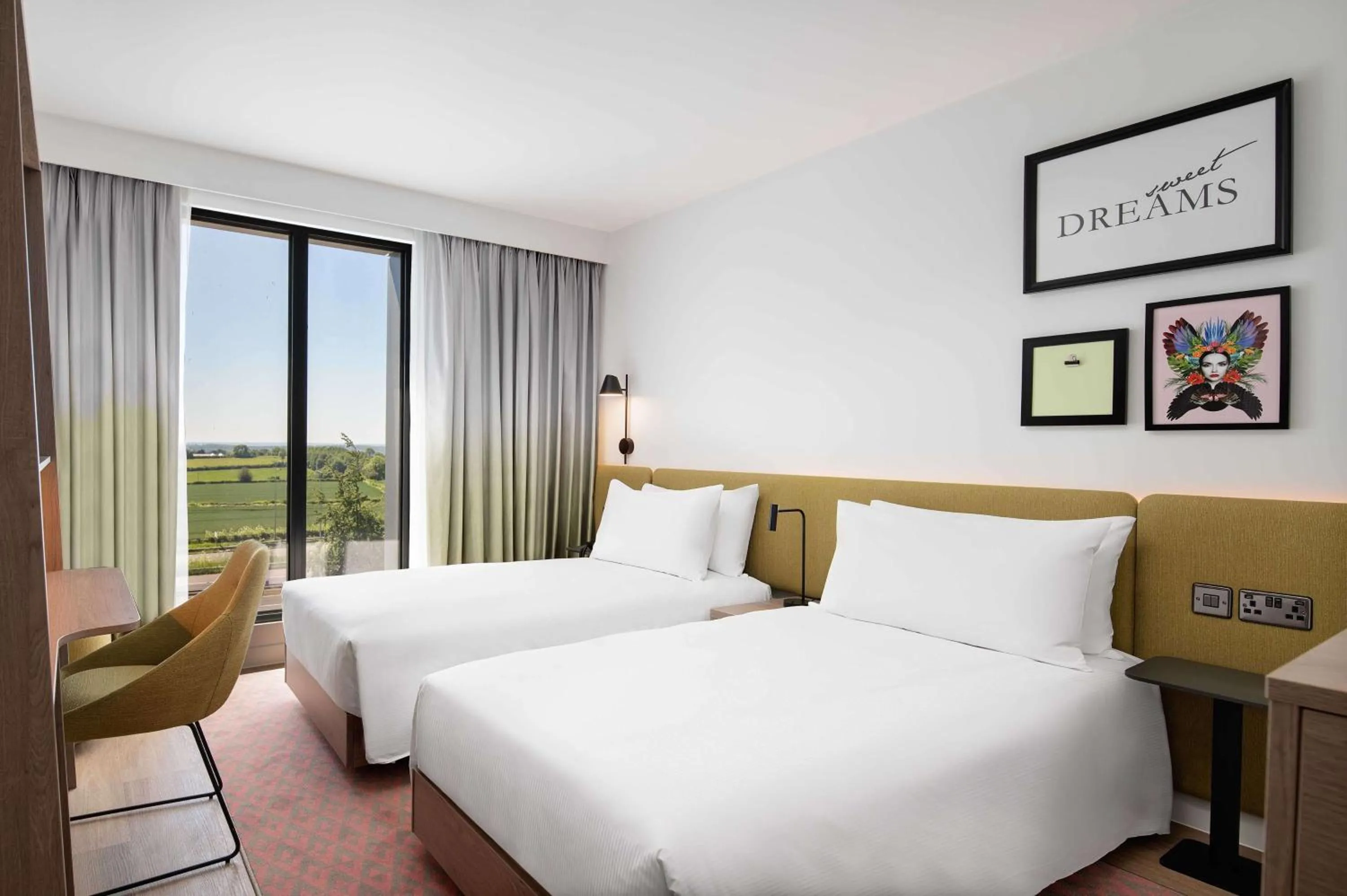 Bedroom, Bed in Hampton by Hilton High Wycombe