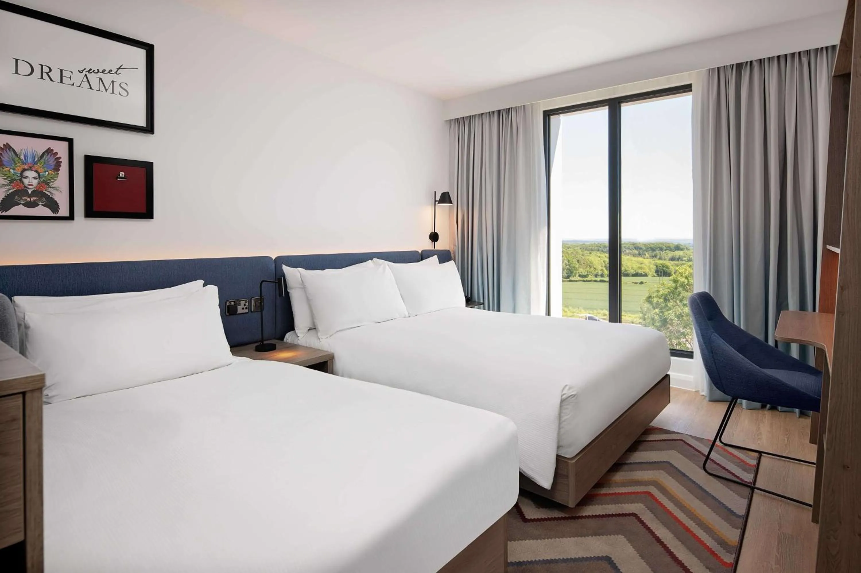 Bedroom, Bed in Hampton by Hilton High Wycombe