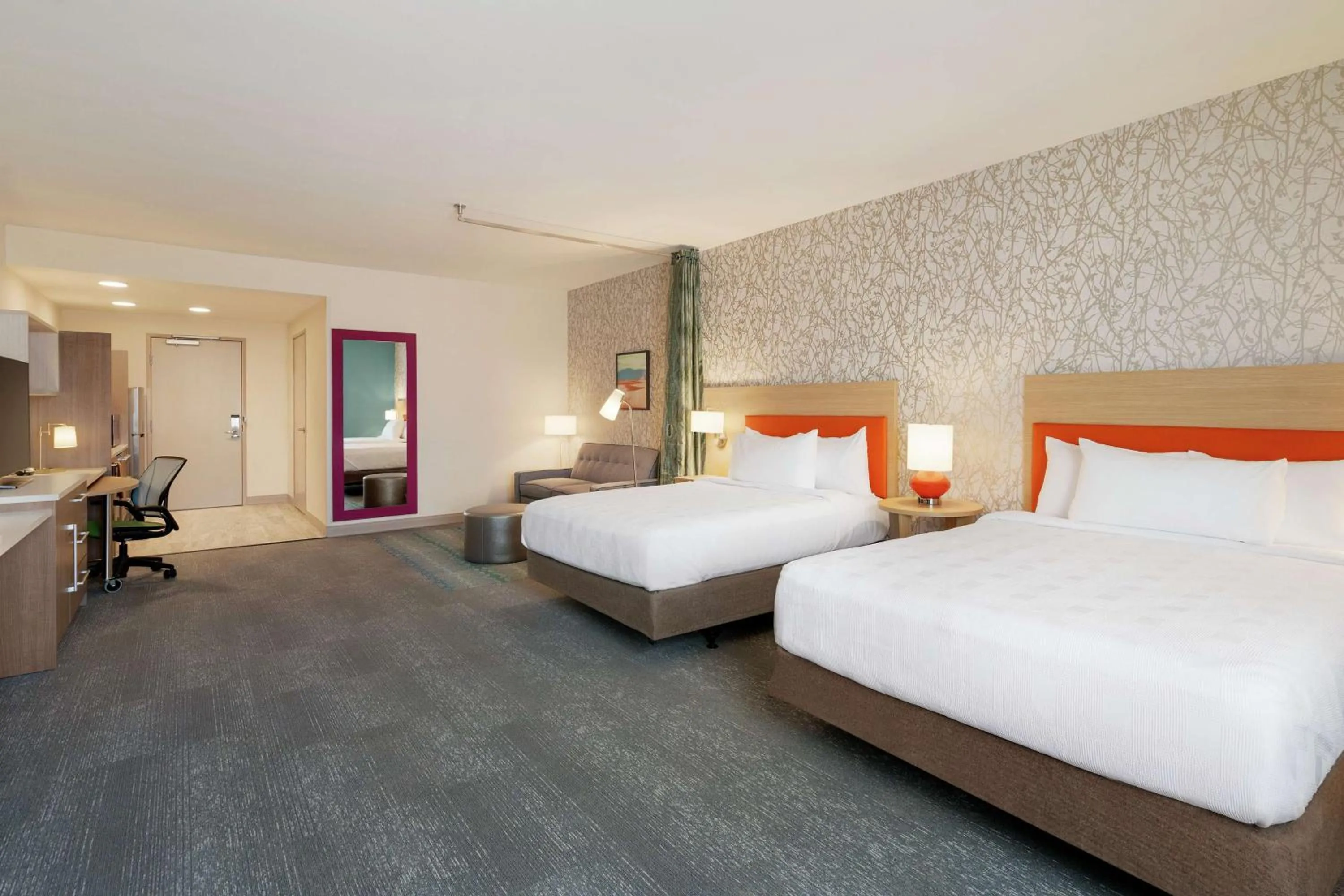 Bedroom, Bed in Home2 Suites By Hilton Alamogordo White Sands