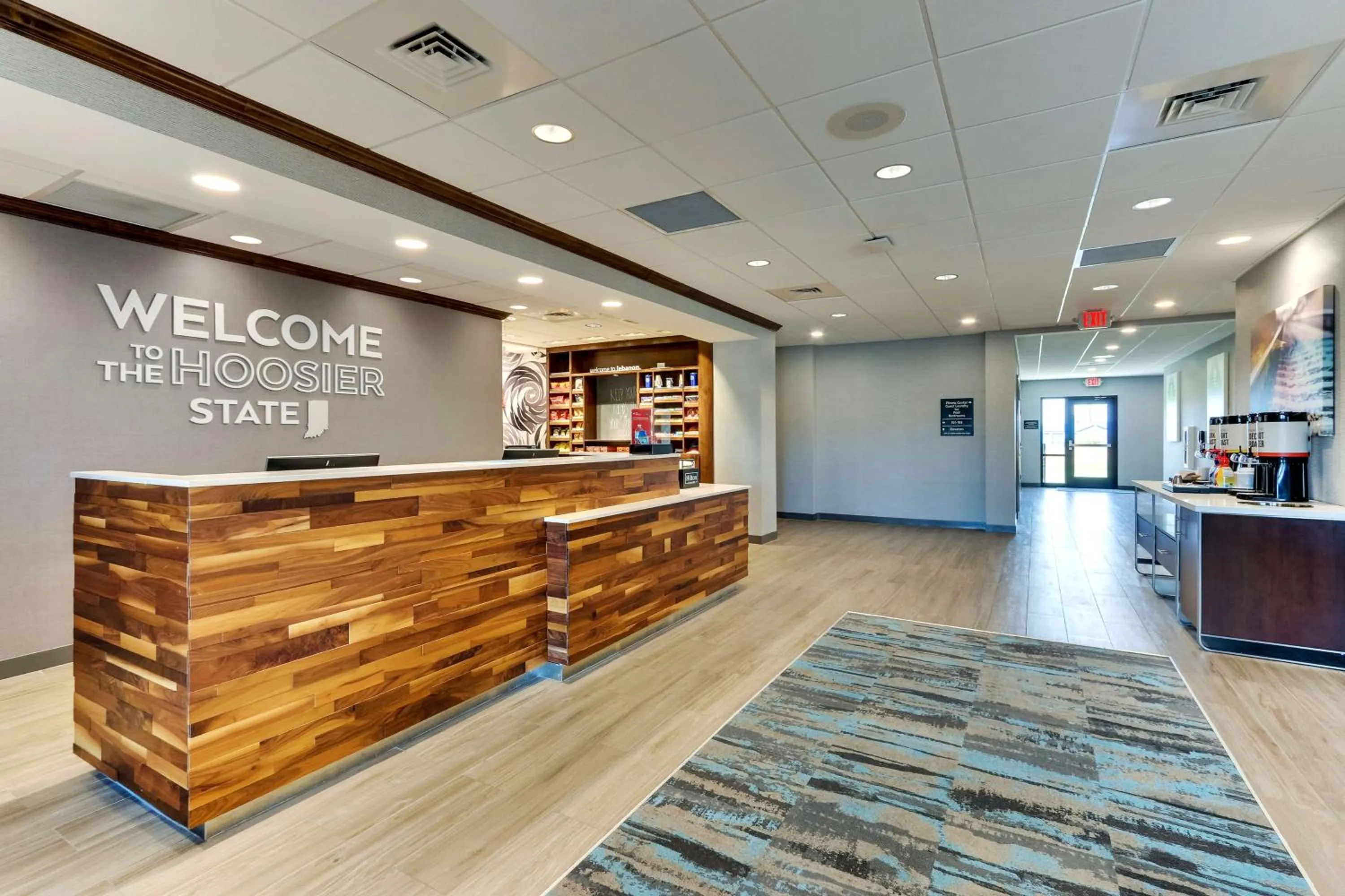 Lobby or reception in Hampton Inn Lebanon, IN