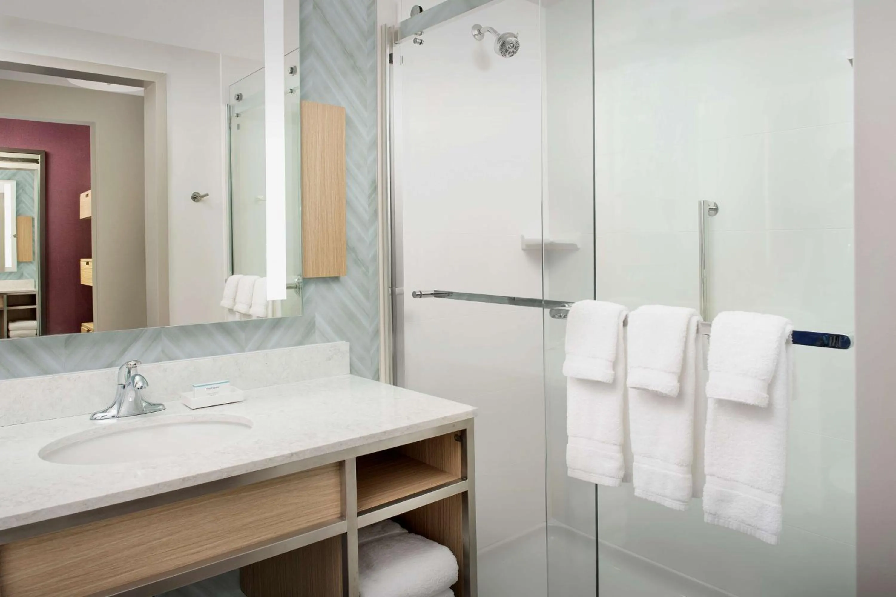 Bathroom in Hilton Garden Inn Orlando Downtown