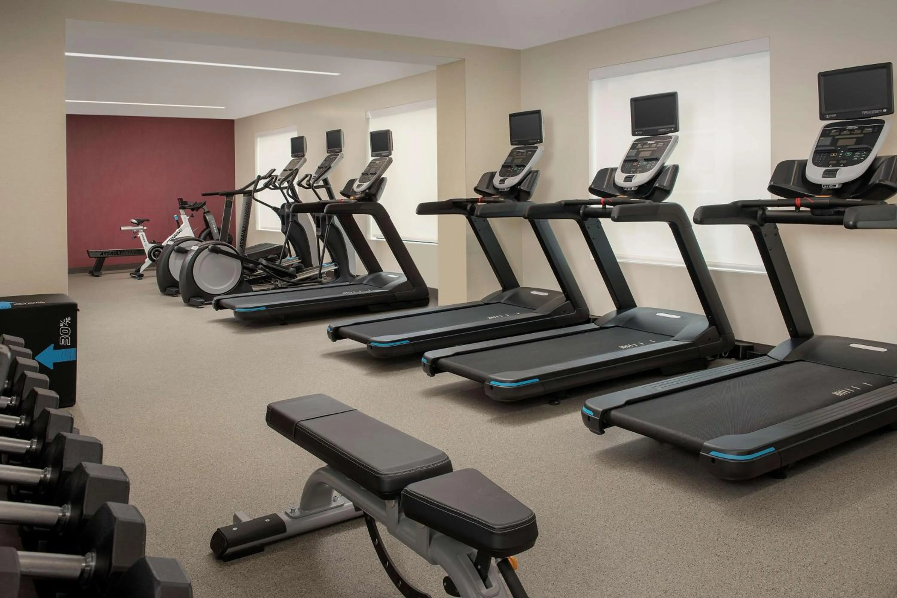 Fitness centre/facilities in Hilton Garden Inn Orlando Downtown