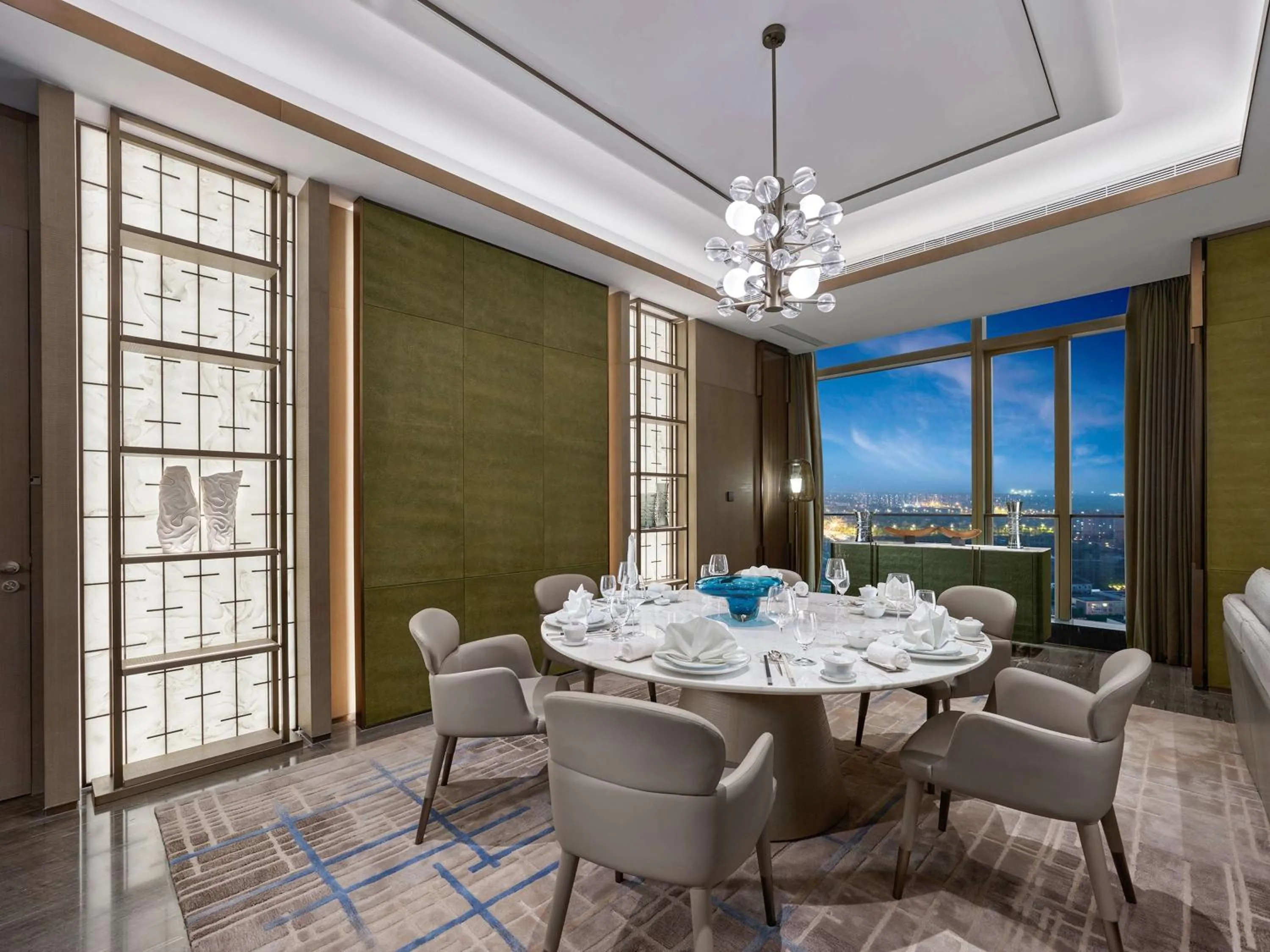 Living room in DoubleTree by Hilton Qidong