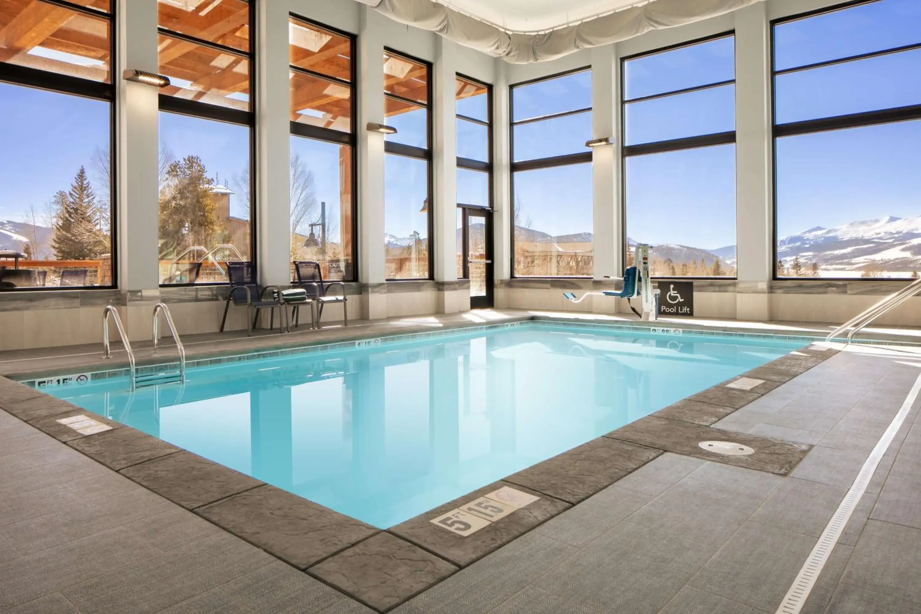 Pool view in Homewood Suites By Hilton Dillon Pool view in Homewood Suites By Hilton Dillon