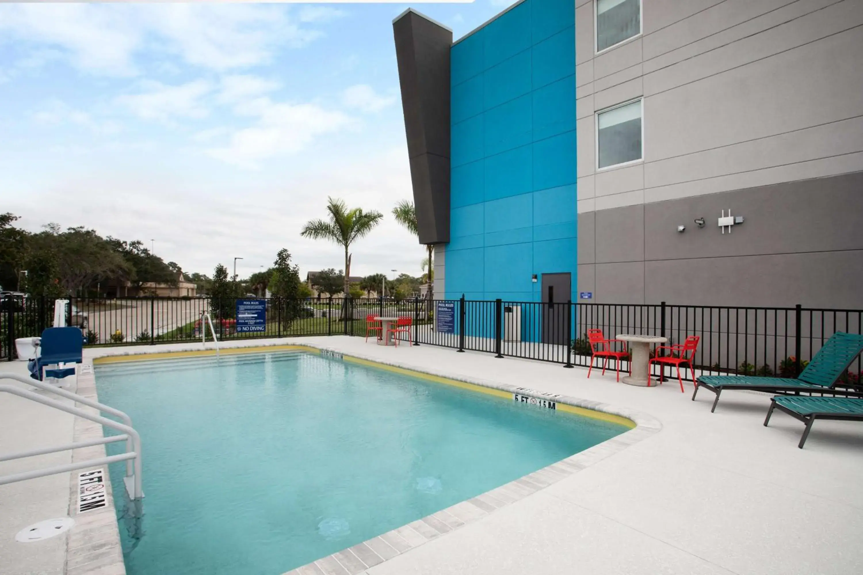 Pool view in Tru By Hilton Bradenton I-75, FL Pool view in Tru By Hilton Bradenton I-75, FL