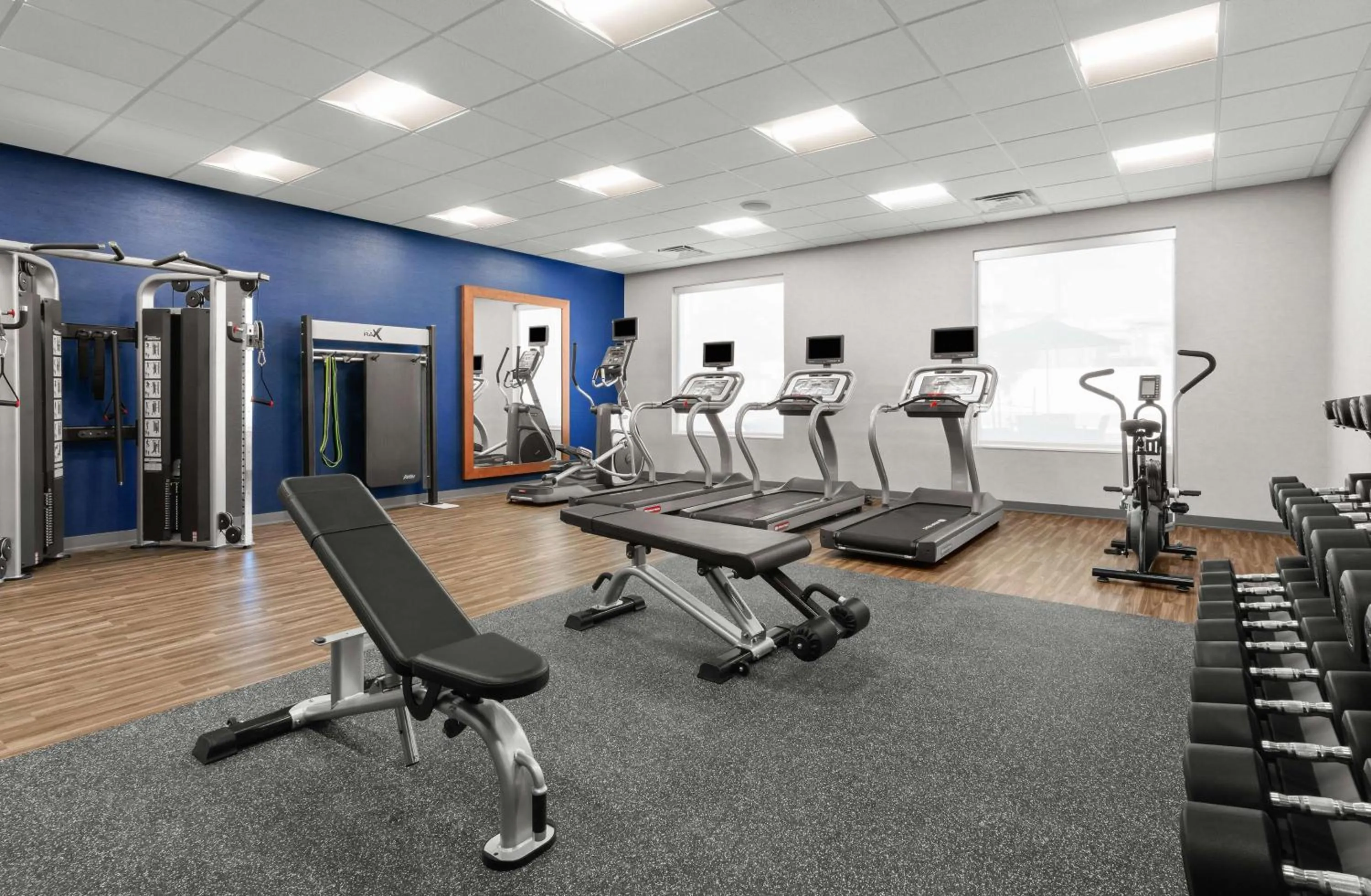 Fitness centre/facilities in Hampton Inn Bellingham Airport, WA