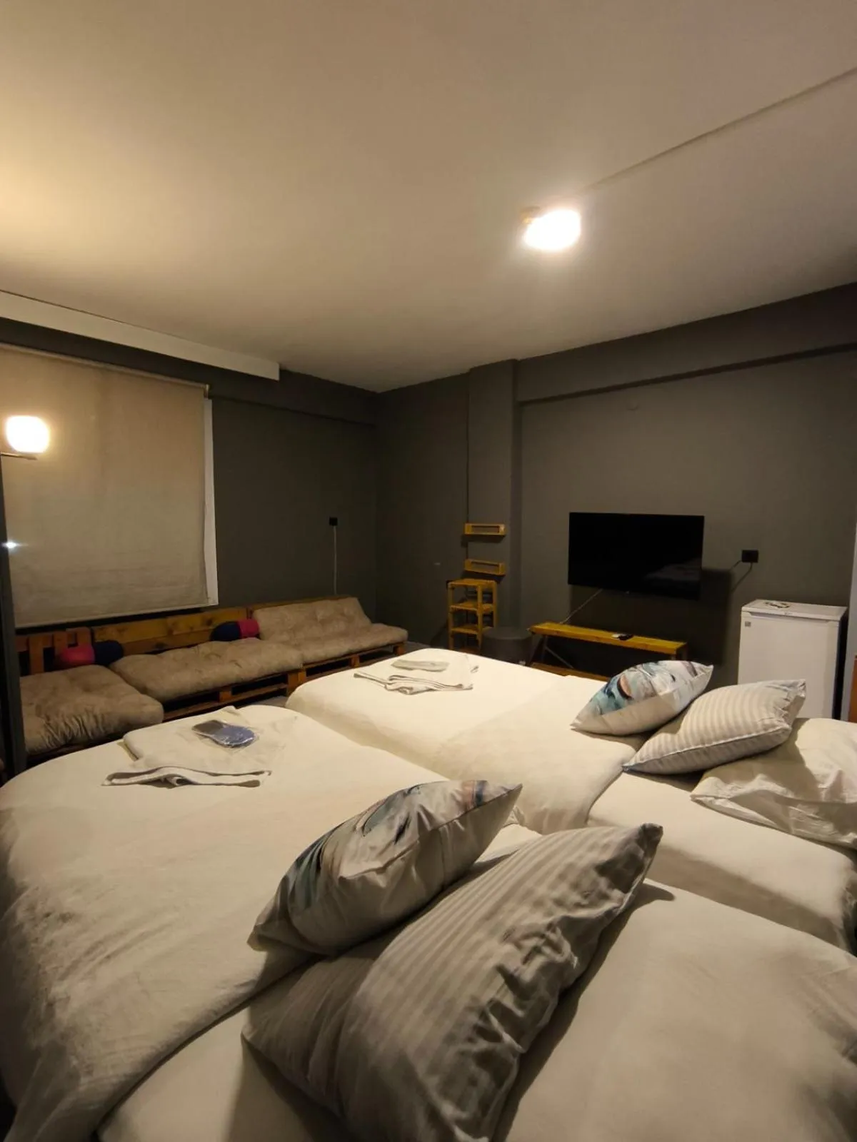 Bed in Akman City Hotel