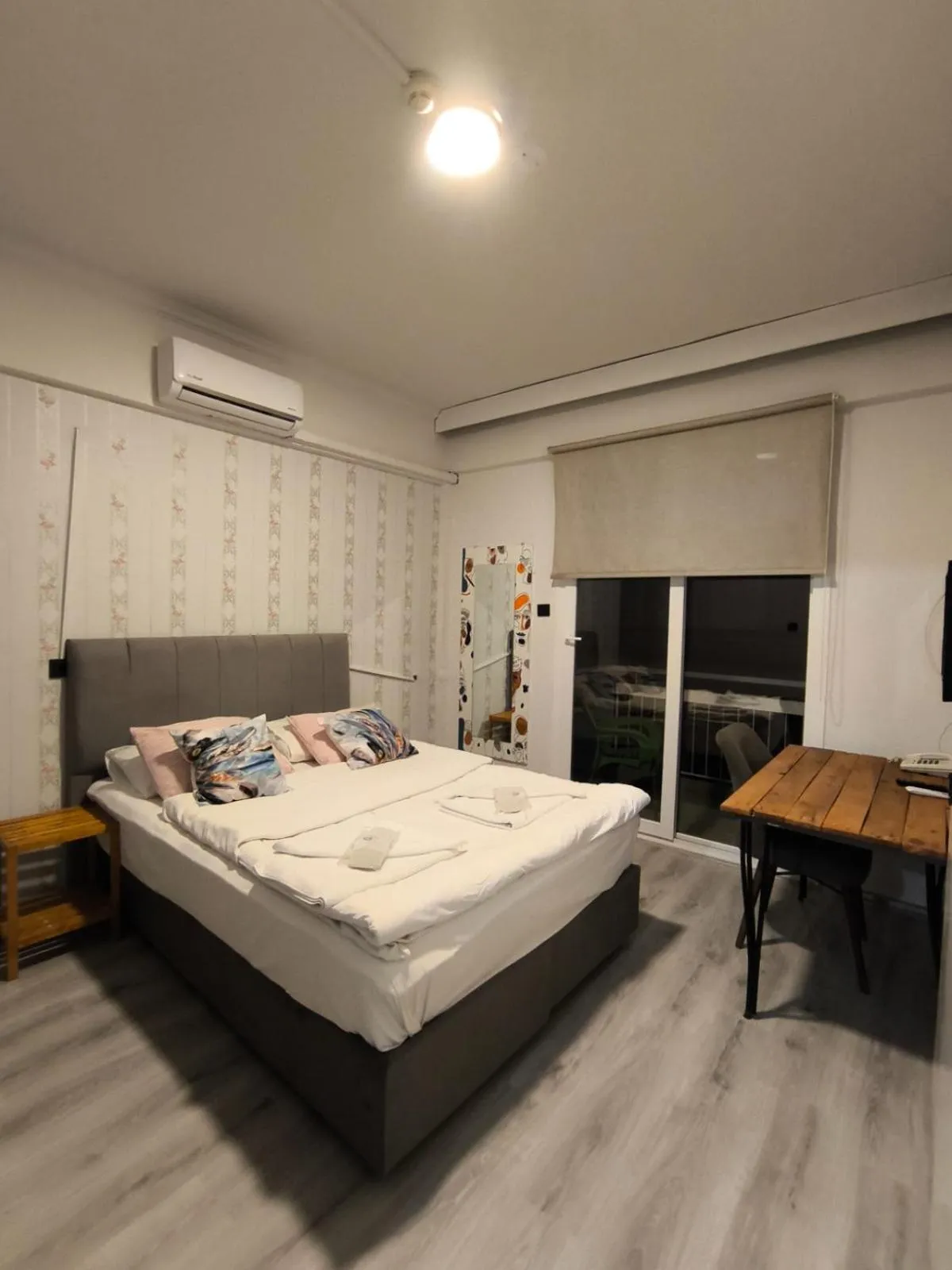 Bed in Akman City Hotel