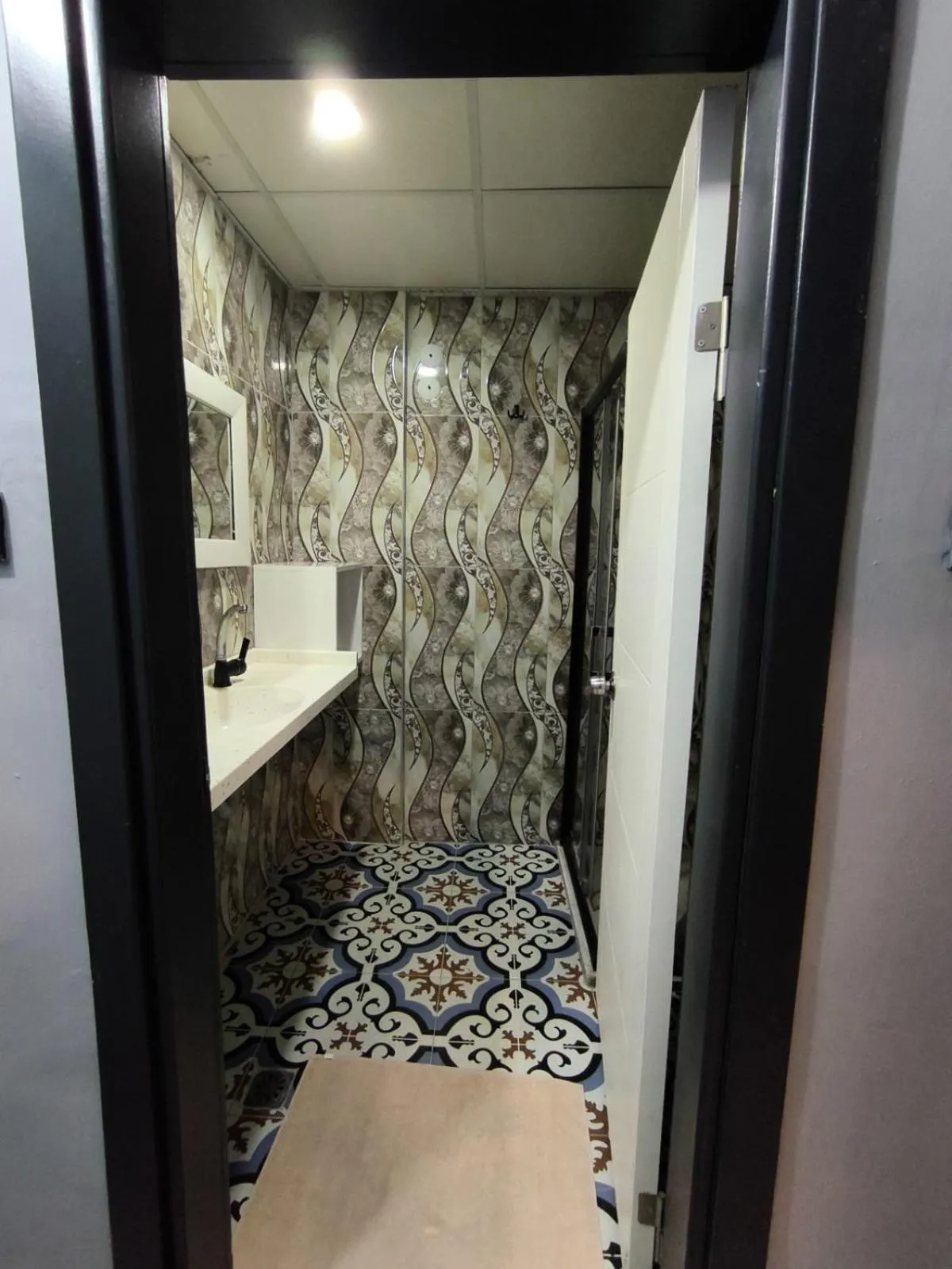 Bathroom in Akman City Hotel