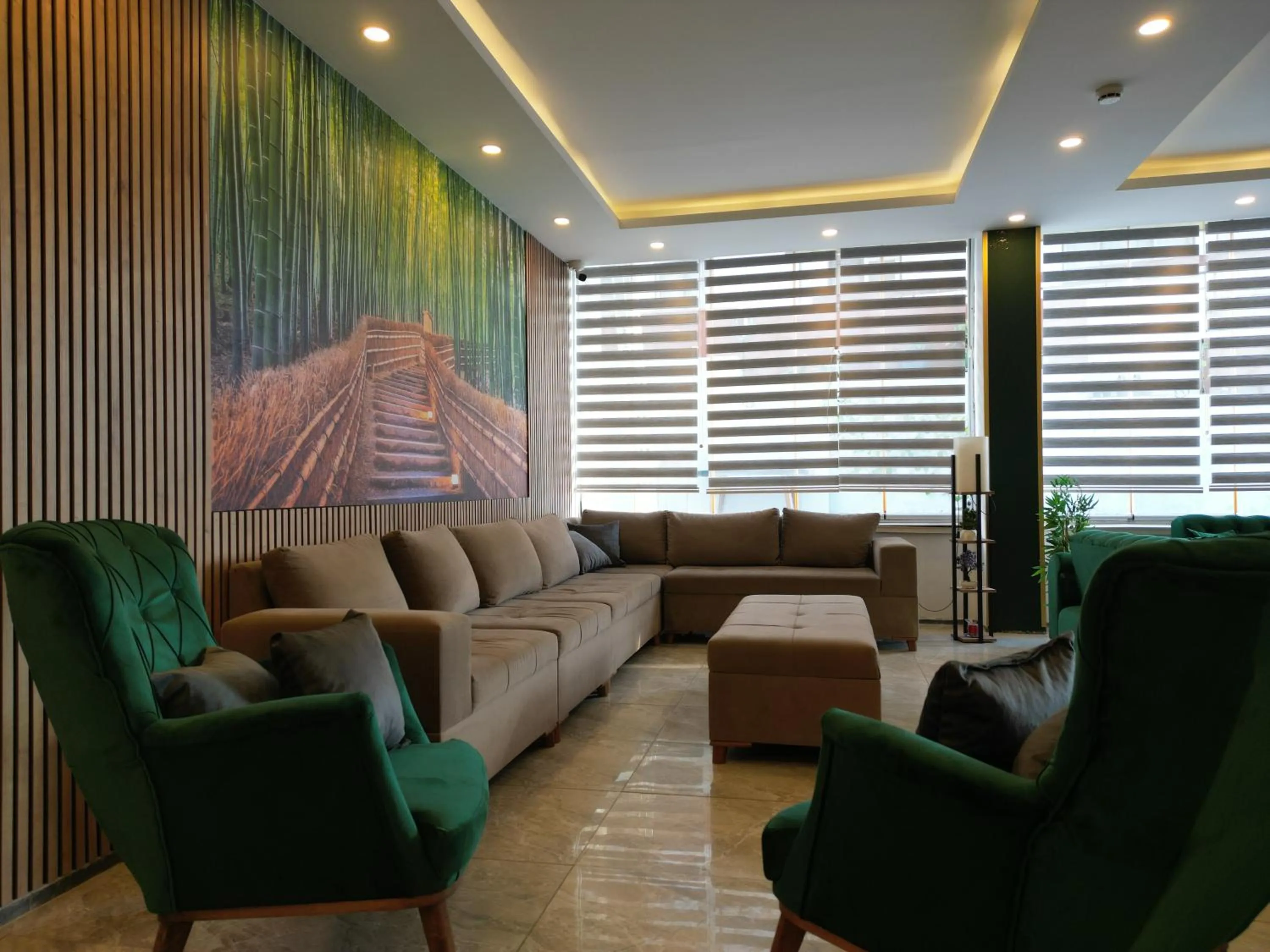 Lobby or reception in Akman City Hotel